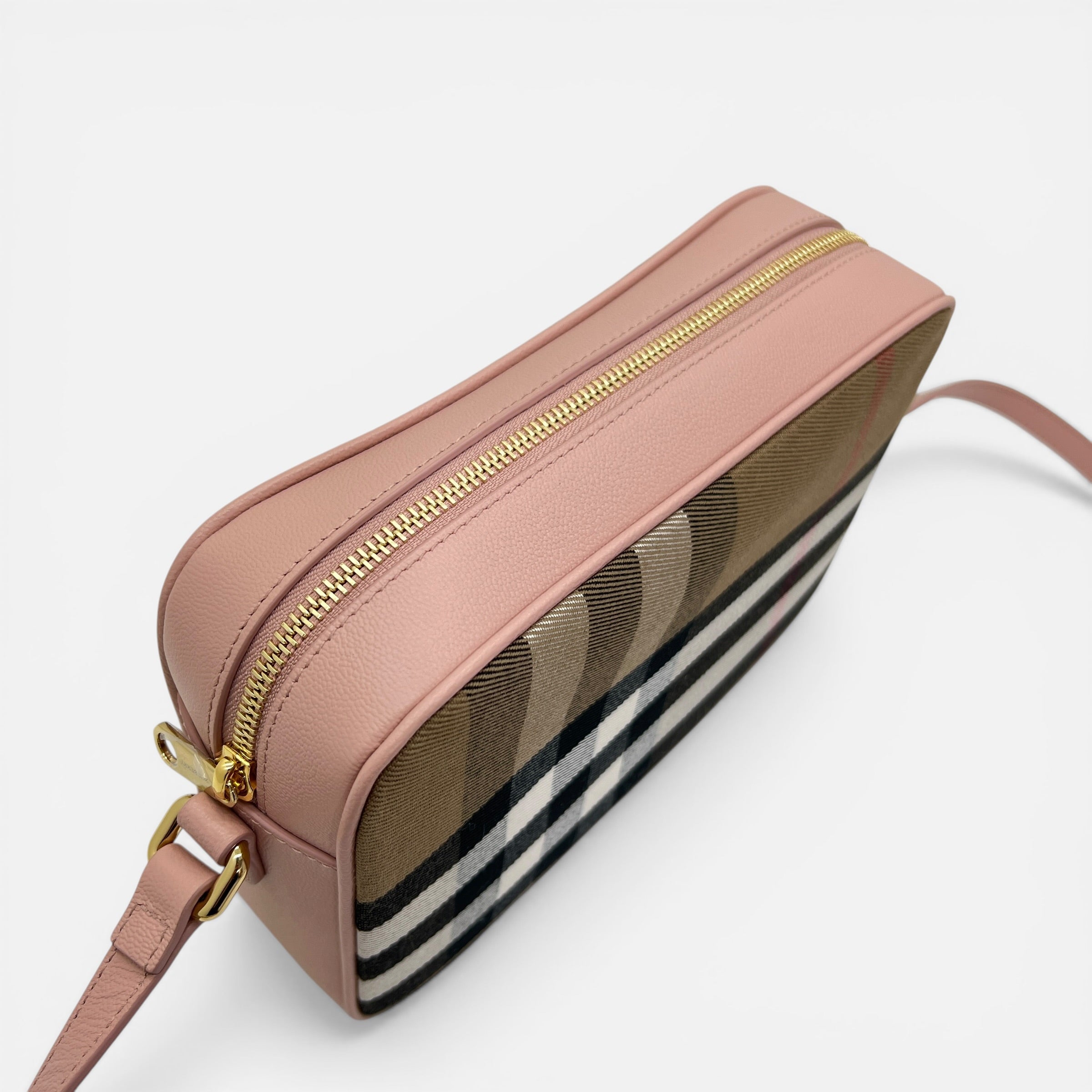 Camera bag Nova Check a tracolla