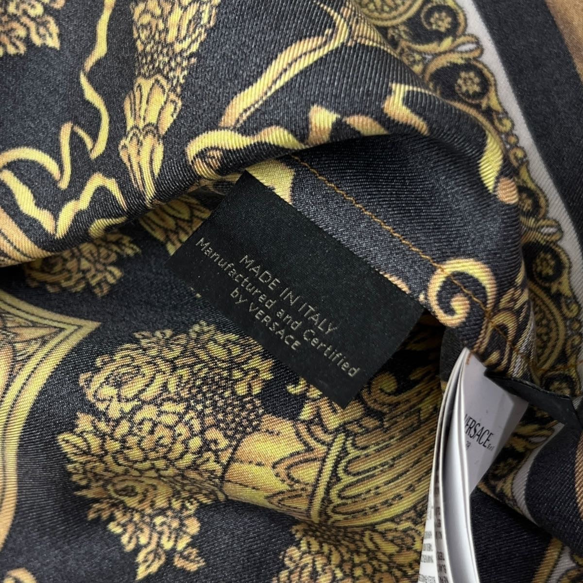 VERSACE CAMICIA IN SETA TG 42