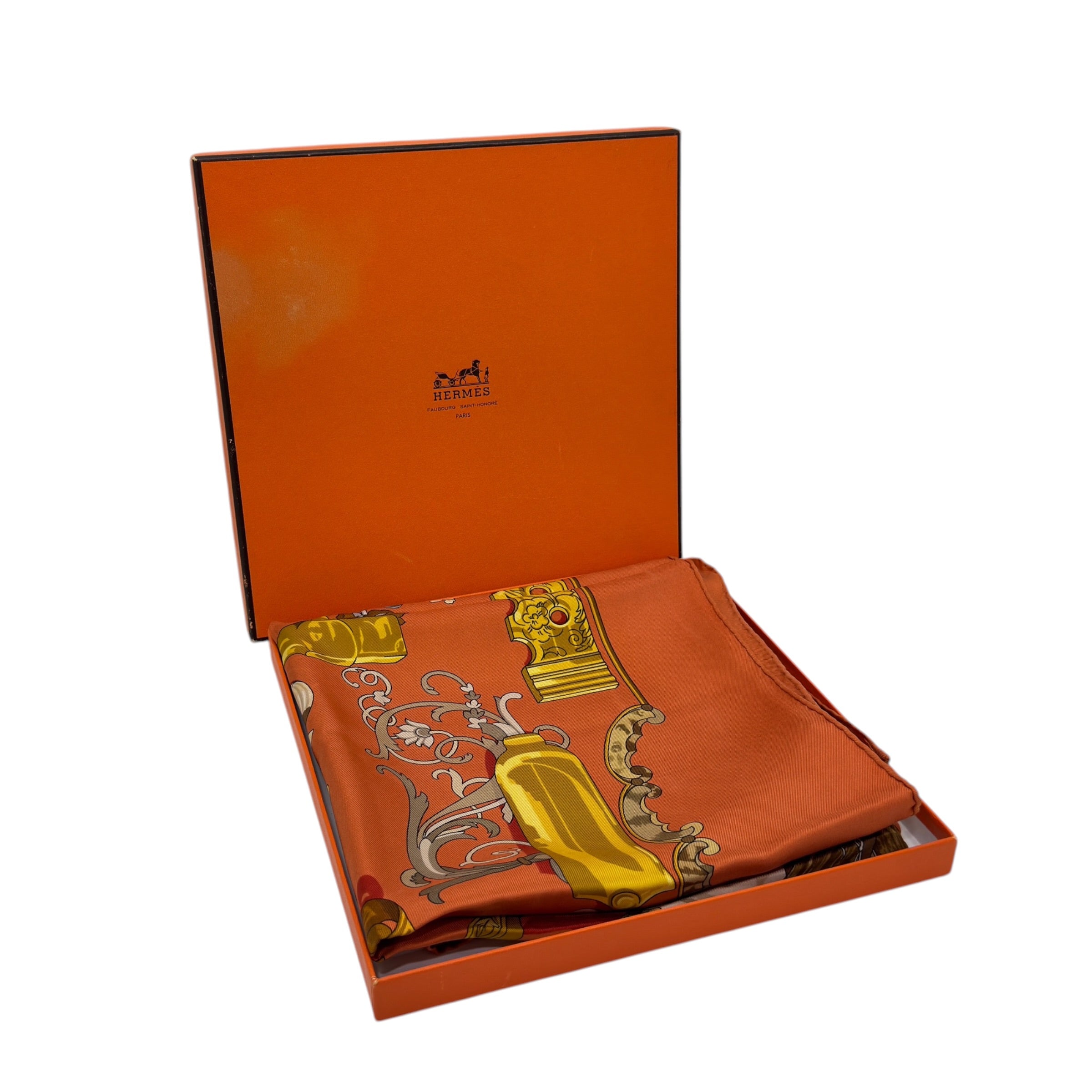 Foulard Carré 90 “Copeaux”