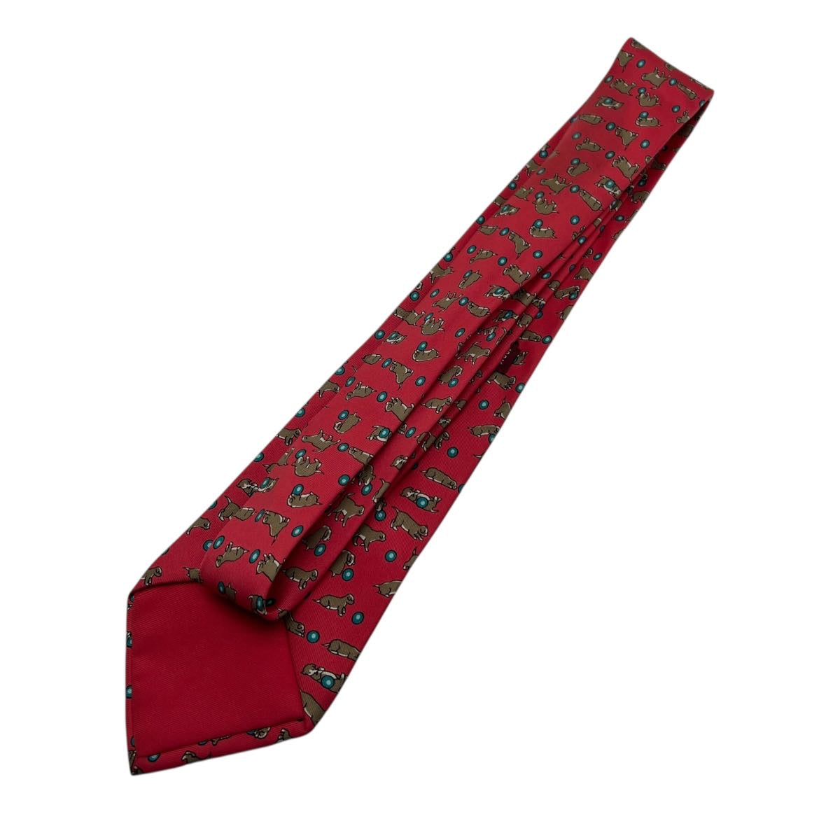 HERMÈS CRAVATTA IN SETA