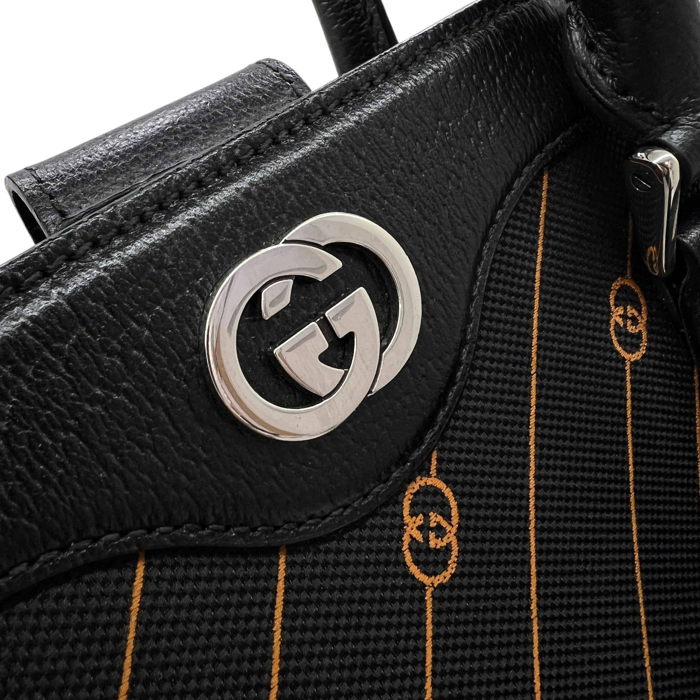 Interlocking Jacquard borsa shopping media