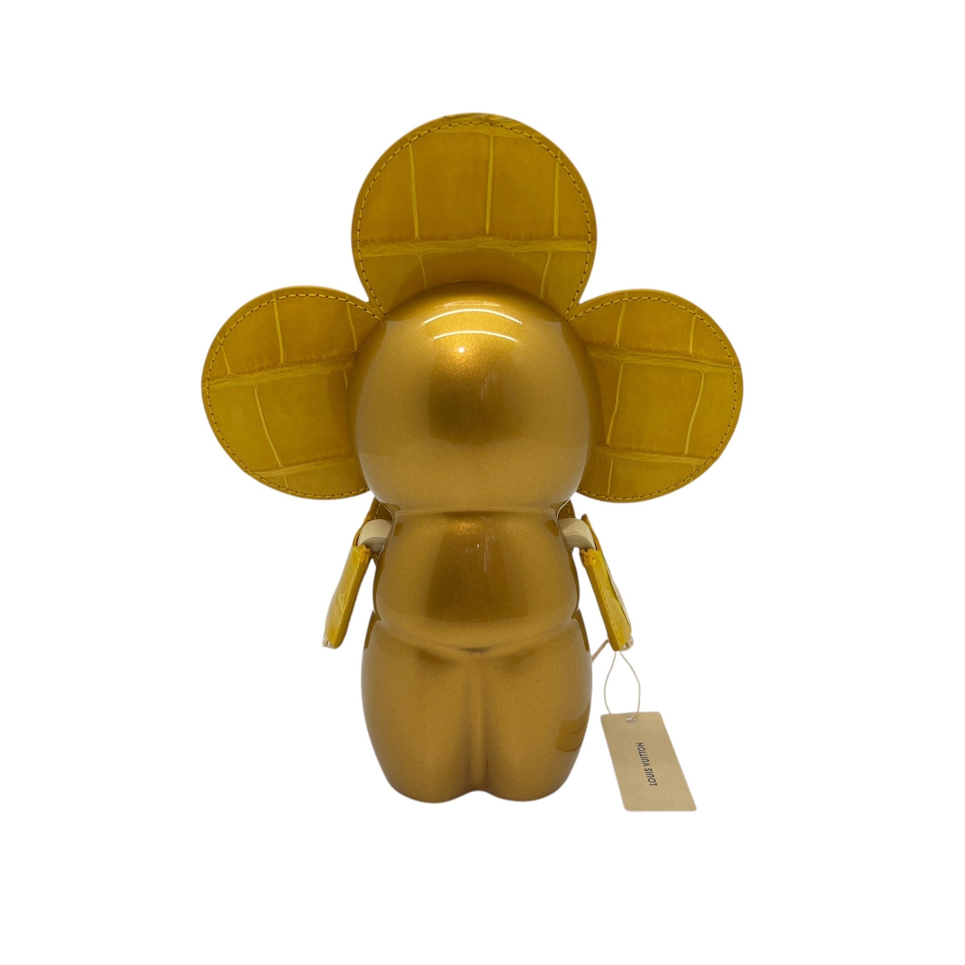 Louis Vuitton Mascotte Vivienne Exotic giallo