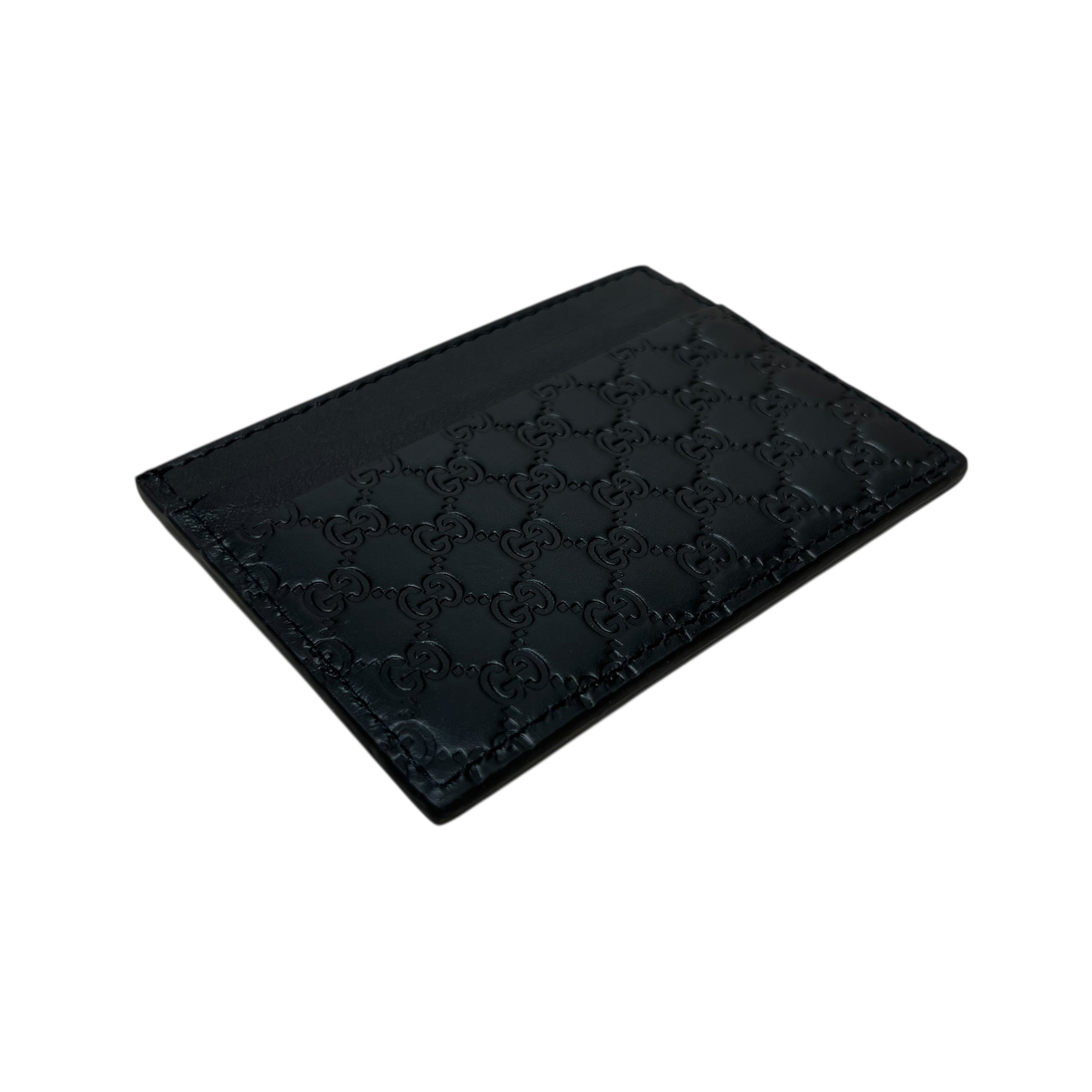 Porta carte in pelle GG