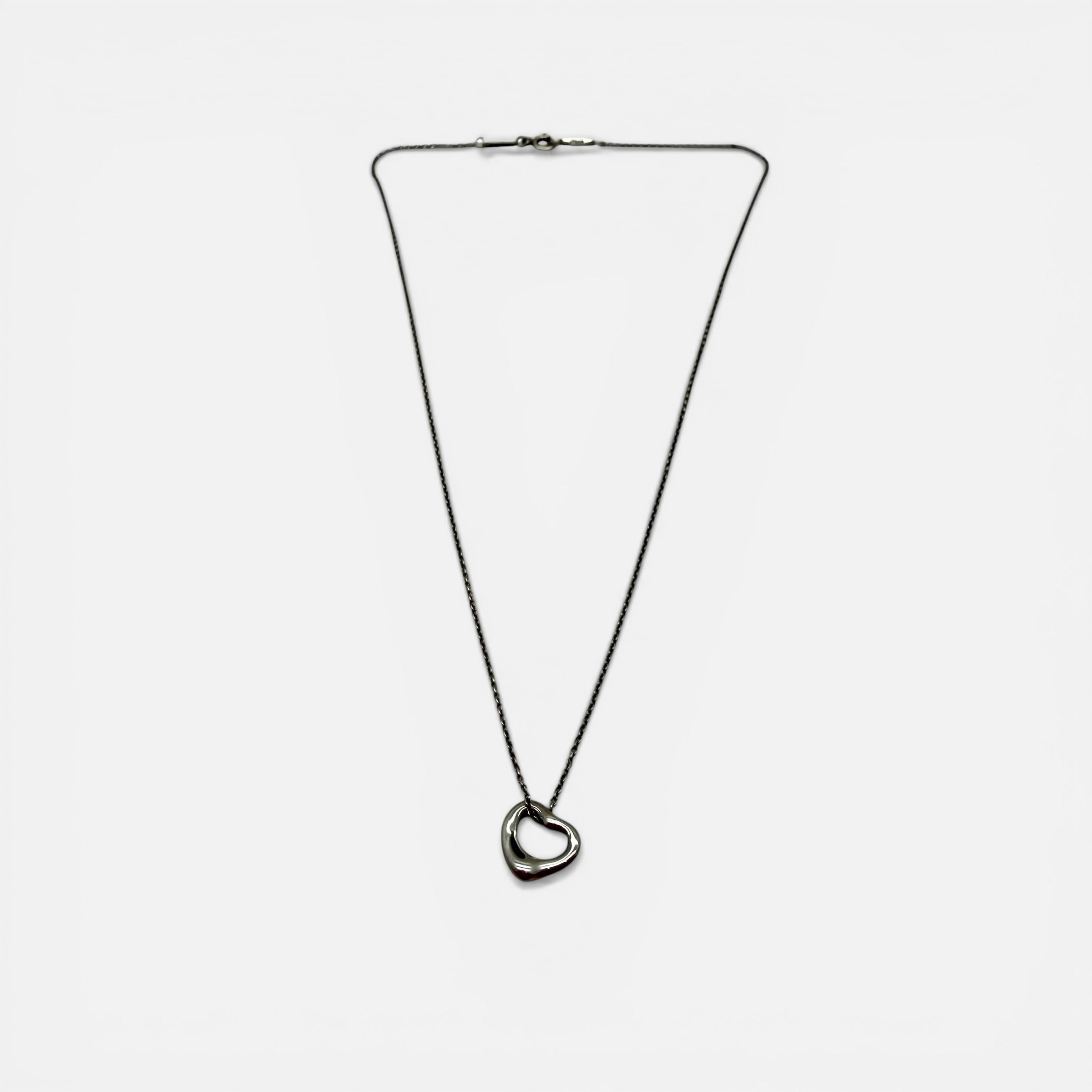 Pendente Open Heart Elsa Peretti piccolo con catenina