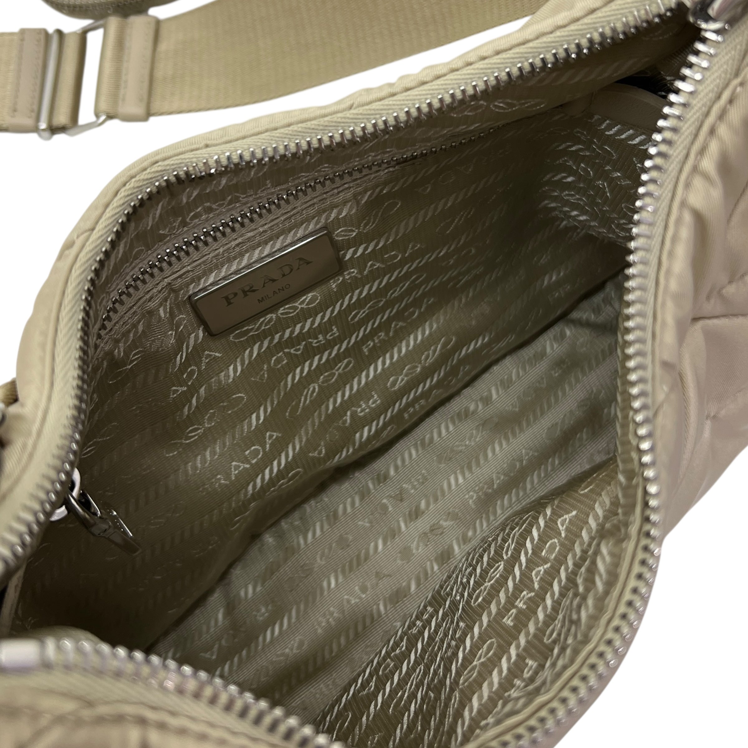Prada borsa in Re-Nylon imbottito