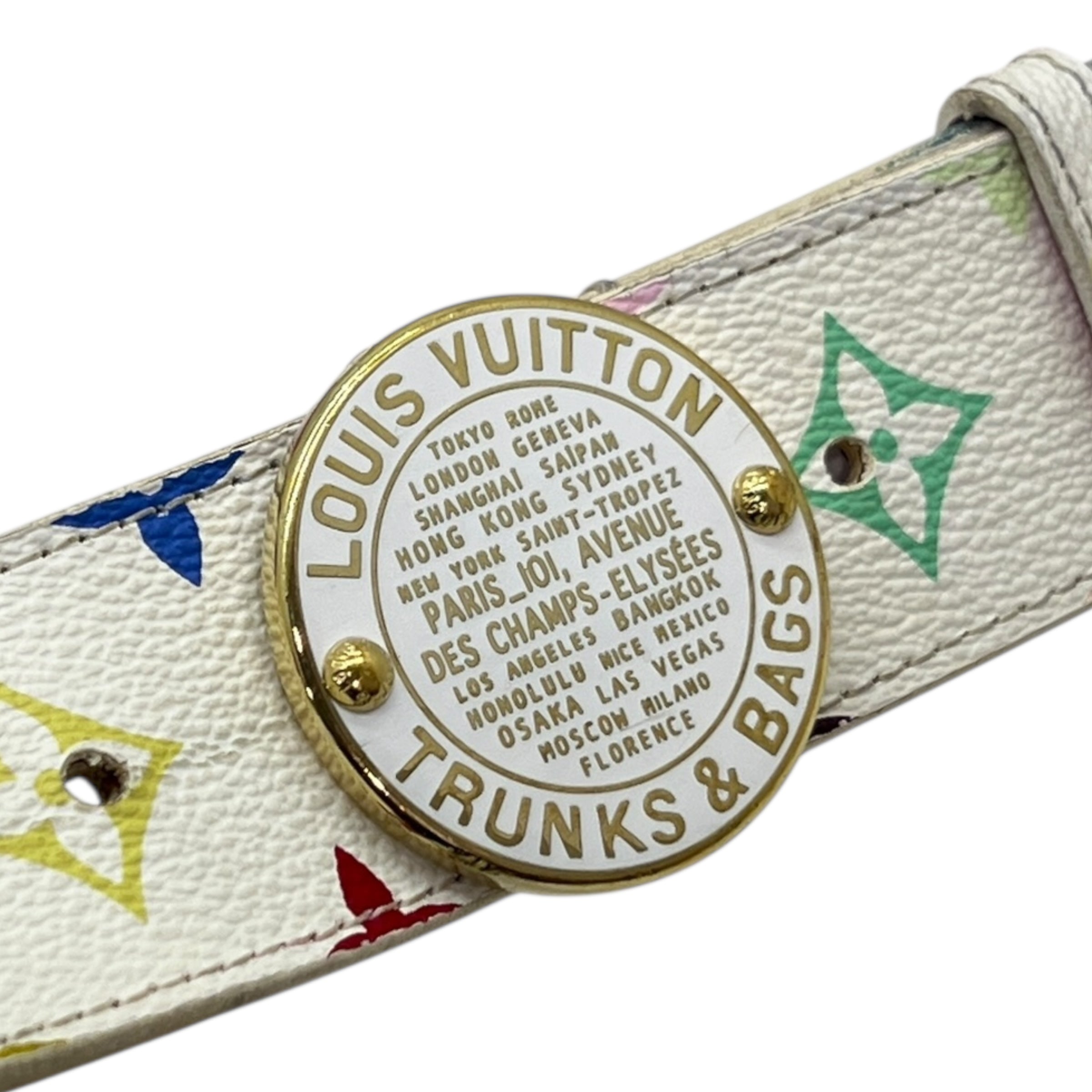 Cintura Trunks & Bags Monogram Multicolor Limited Edition taglia 90