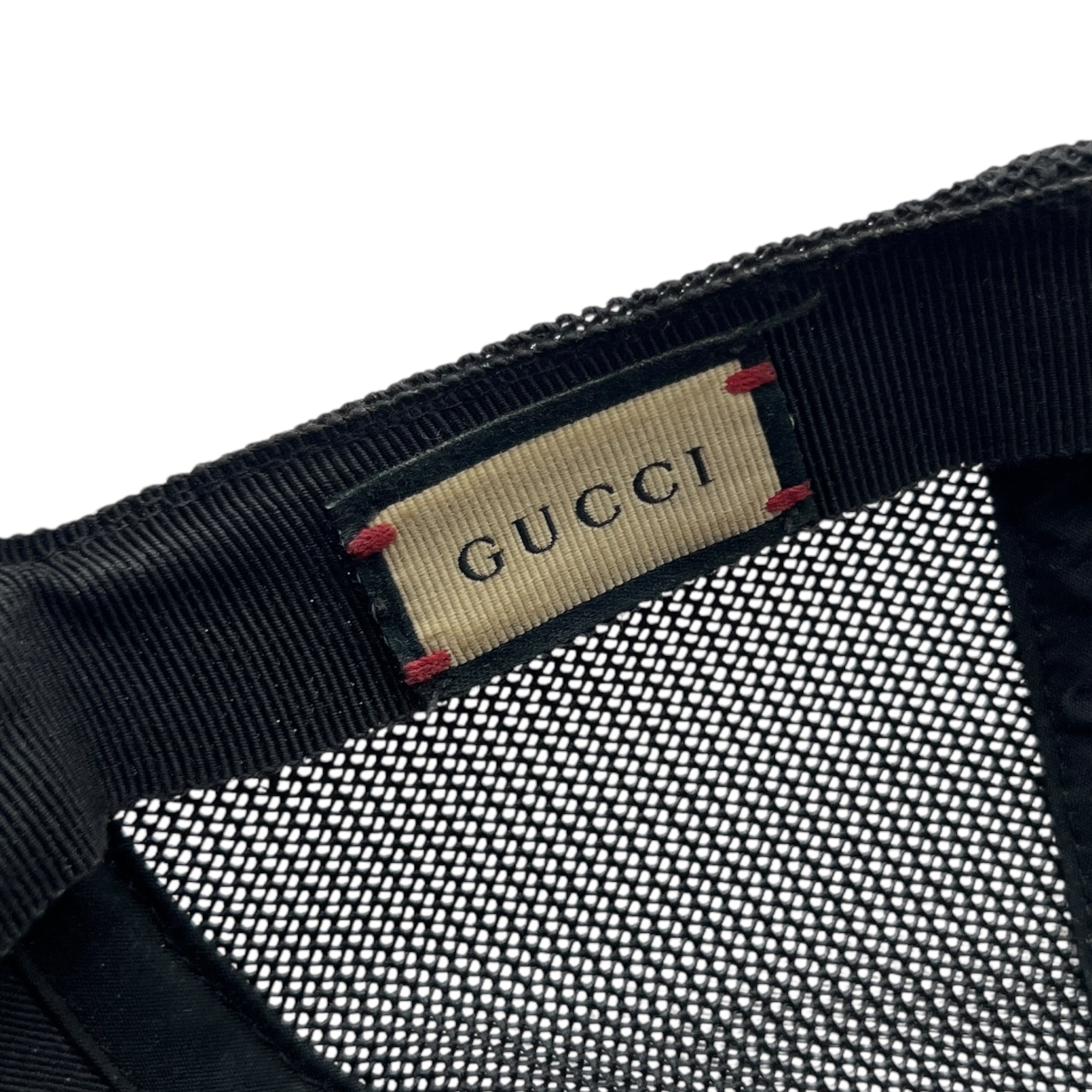 Gucci cappello Snake in GG Supreme tg L