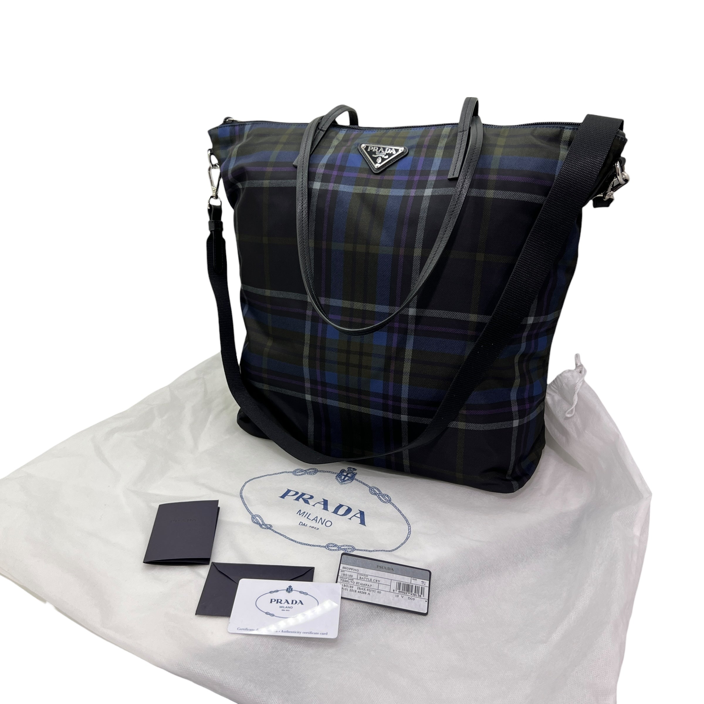 Shopper in Nylon e Saffiano