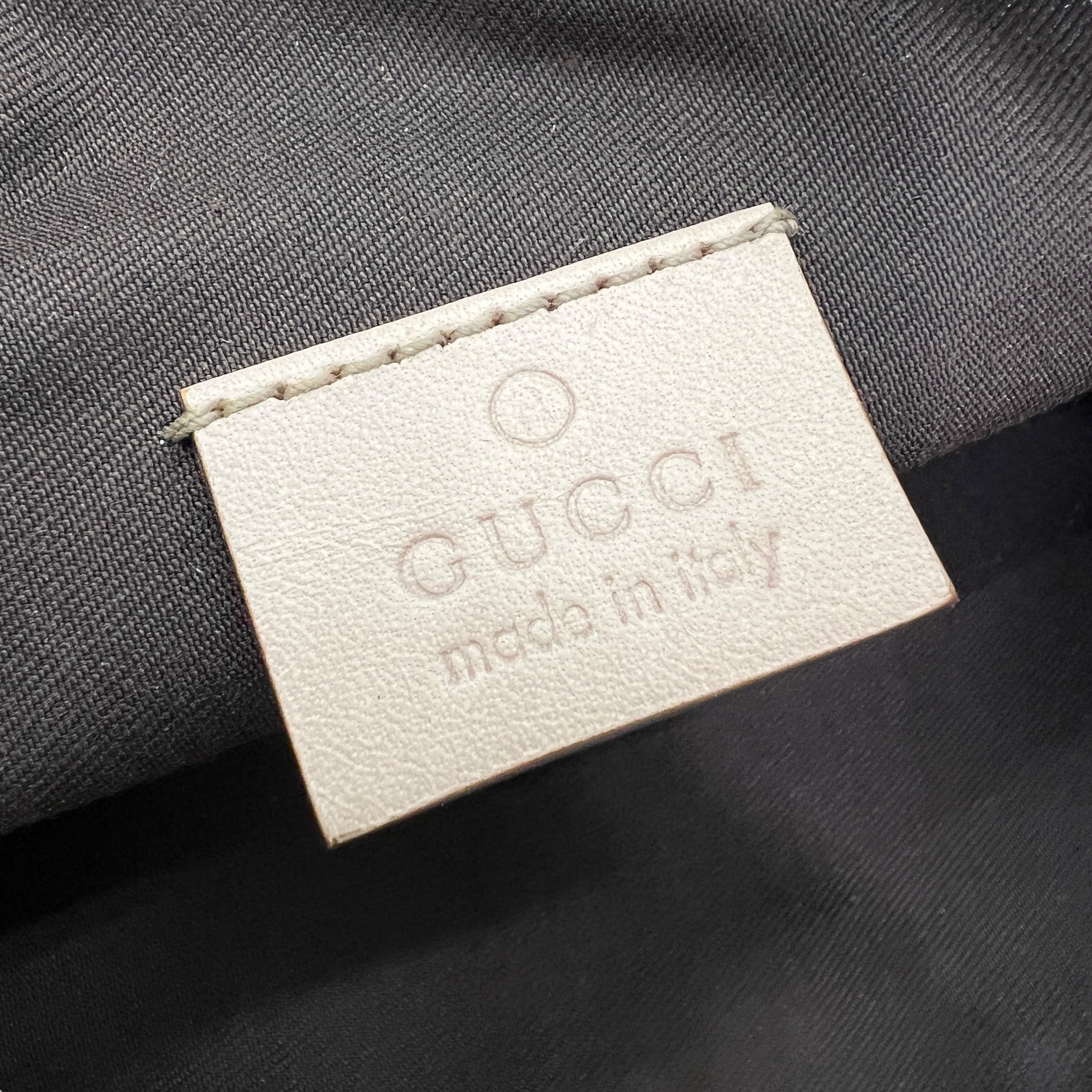 Gucci mini borsa a spalla con finitura dorata