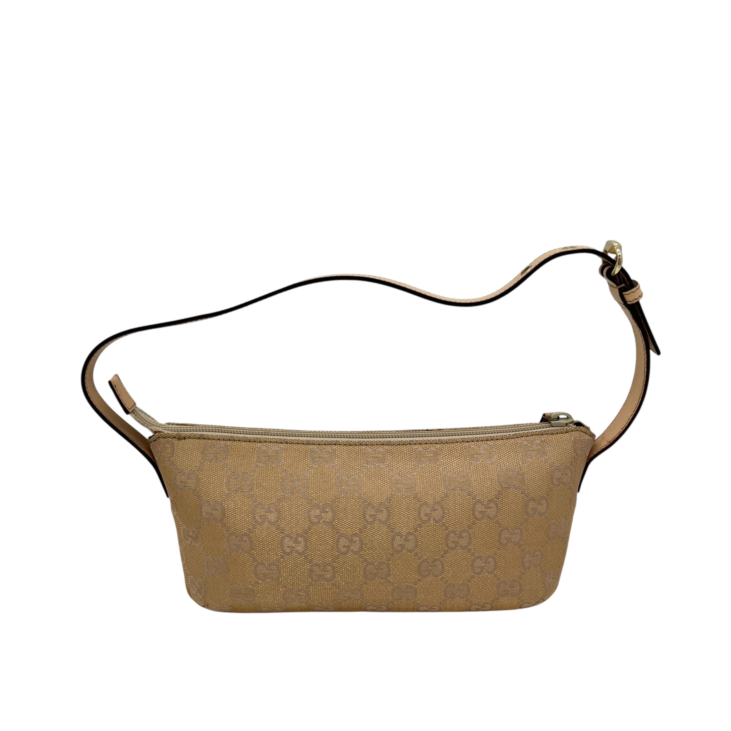 Gucci mini borsa a spalla con finitura dorata