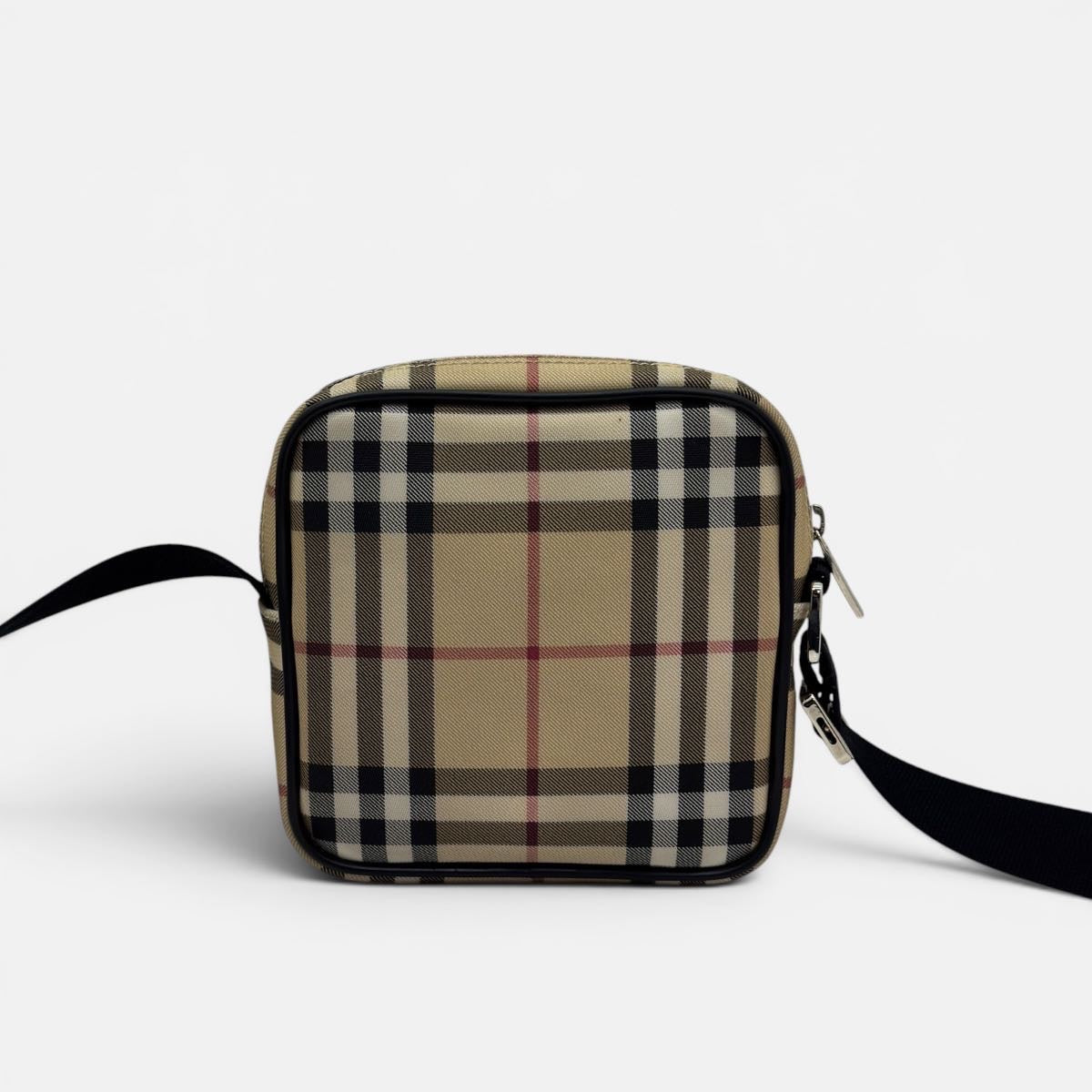 Mini borsa a tracolla Check