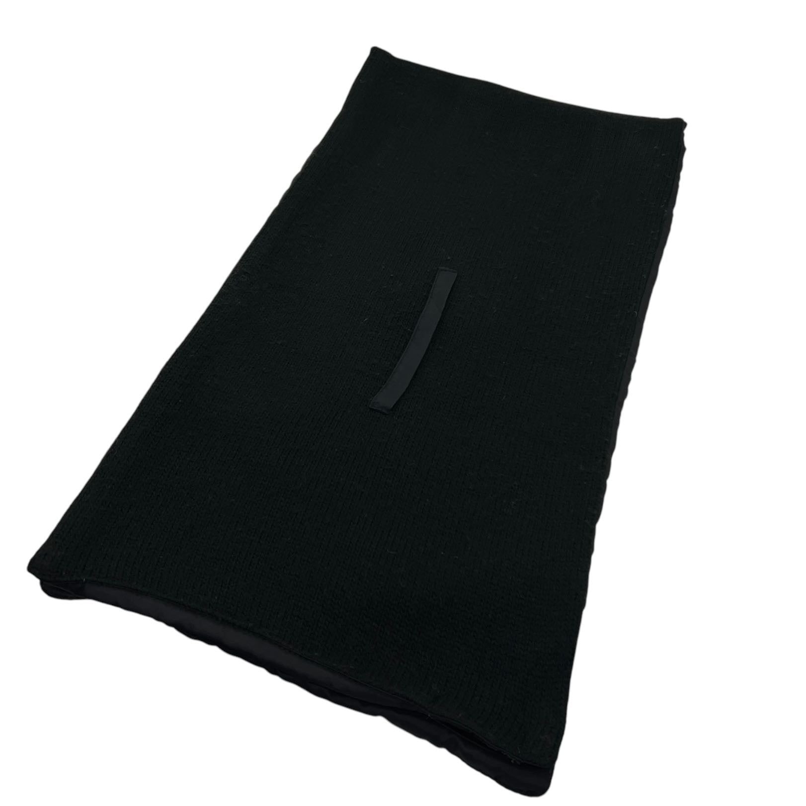 Prada sciarpa vintage in Nylon e lana