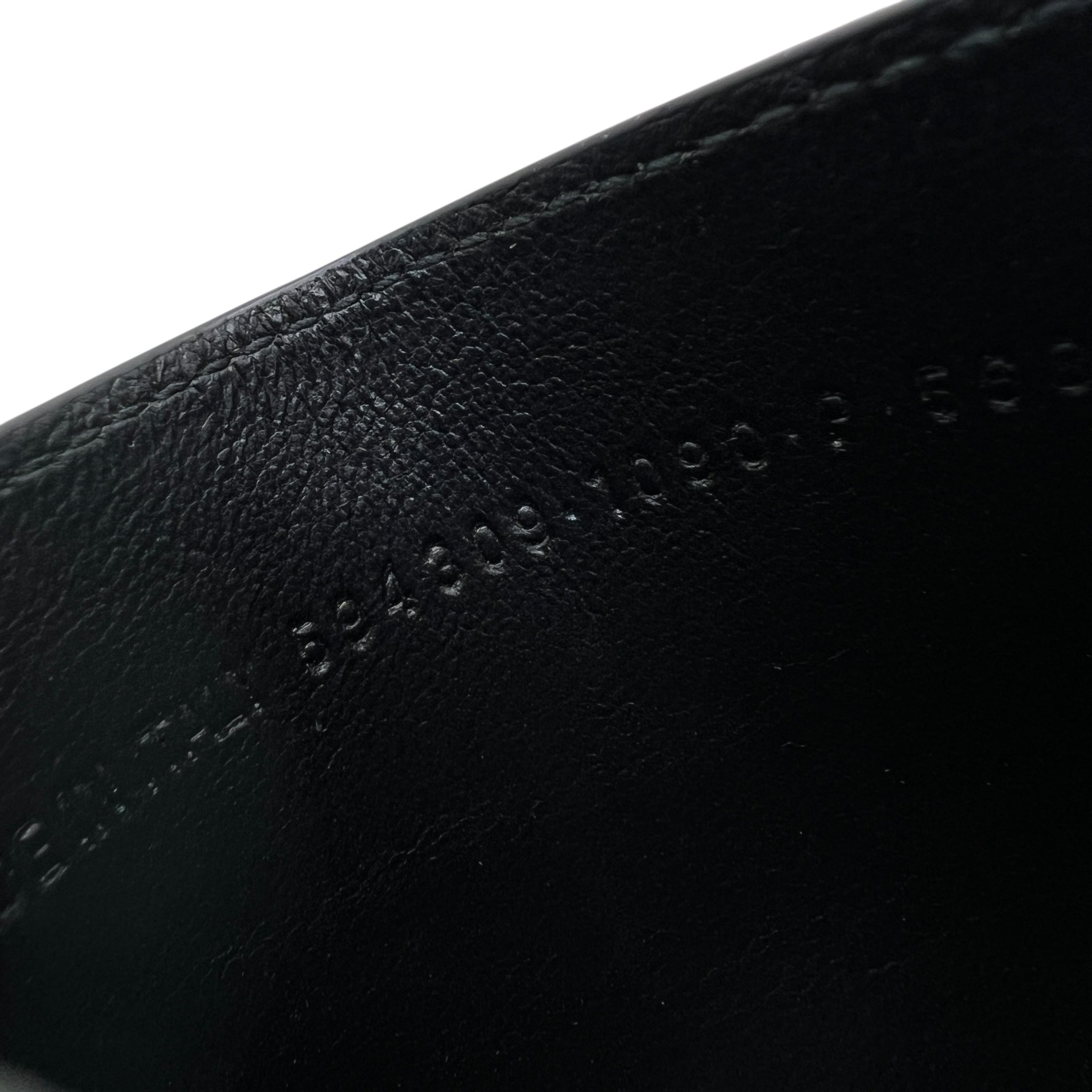 Portacarte in pelle martellata