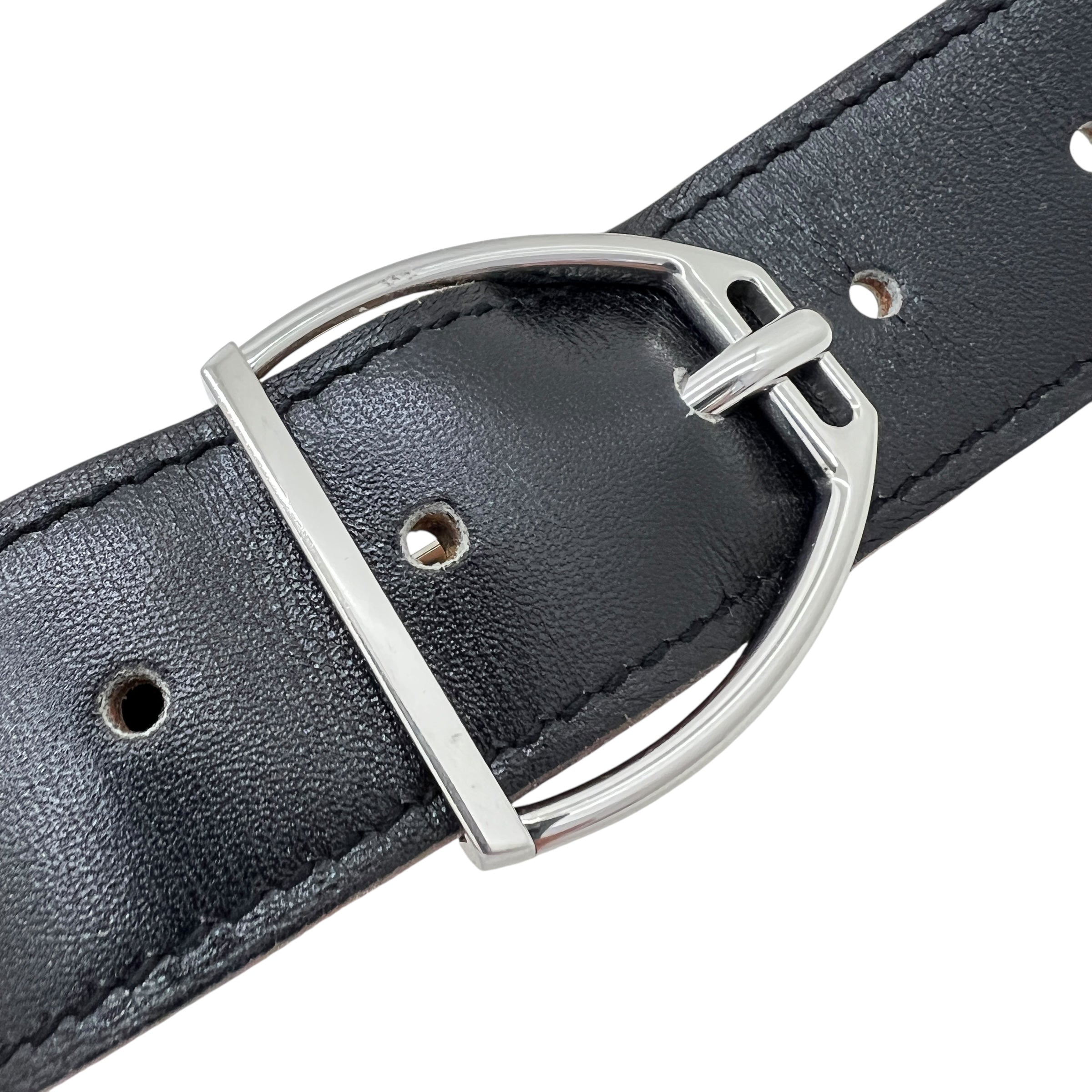 Cintura in pelle liscia Tg. 90