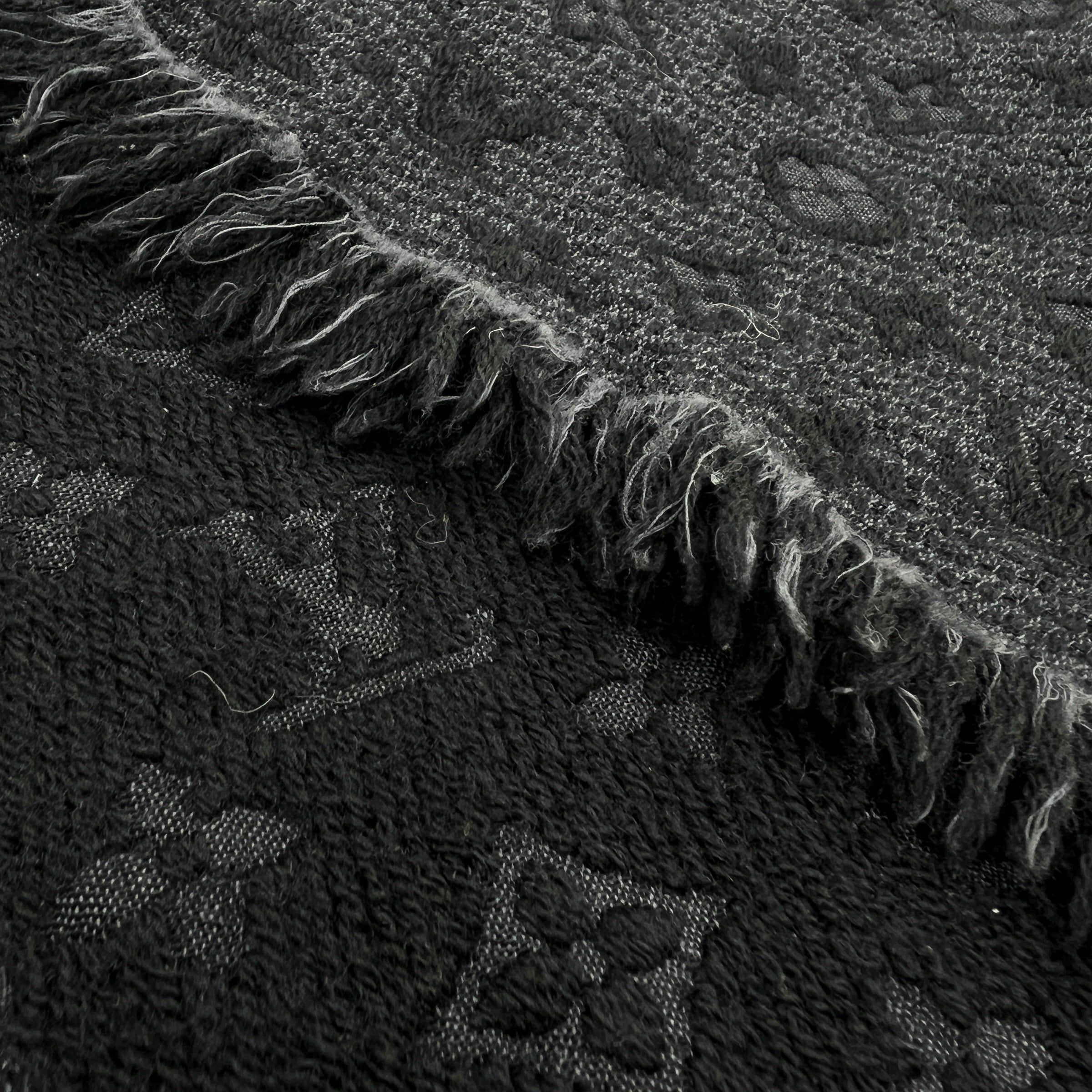 Sciarpa Monogram in lana