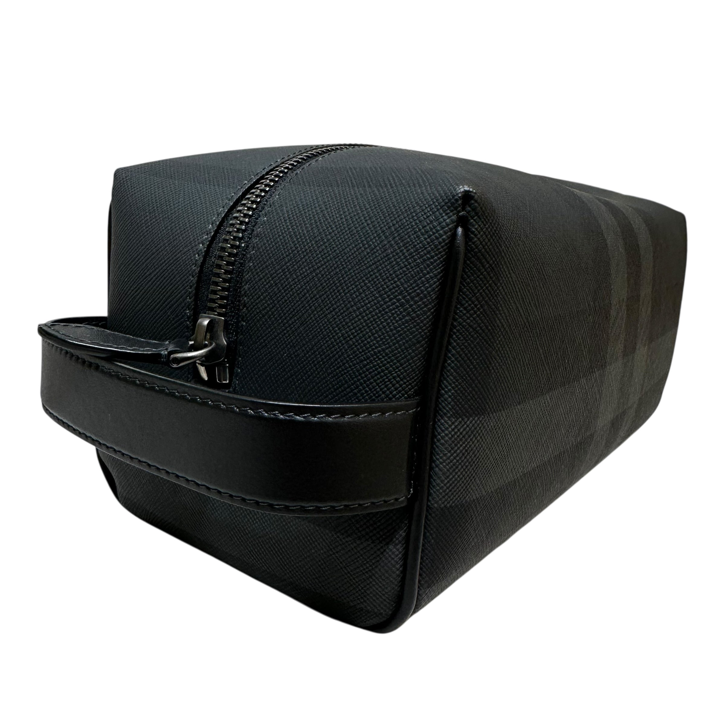 Trousse da viaggio in pelle e check