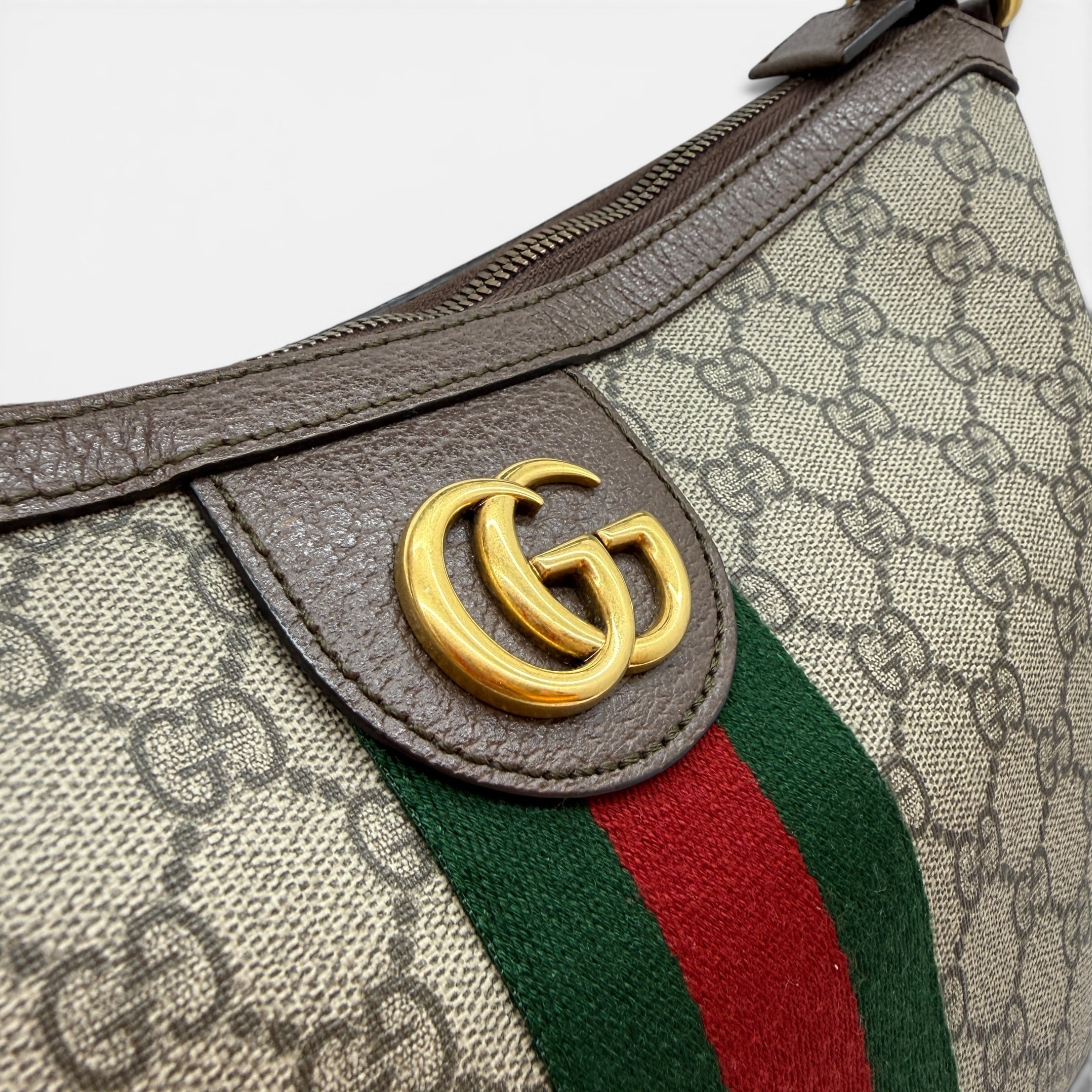 Borsa a tracolla Ophidia small GG Supreme
