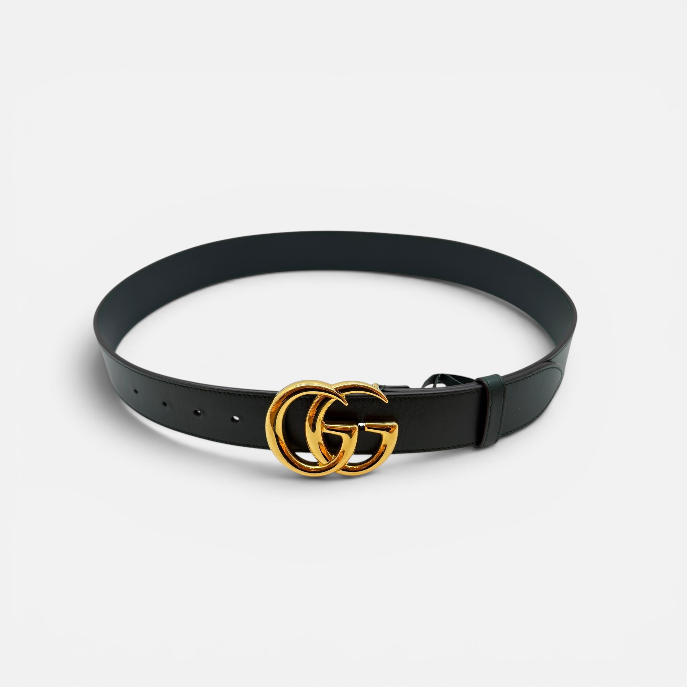 Cintura GG Marmont verde taglia 95