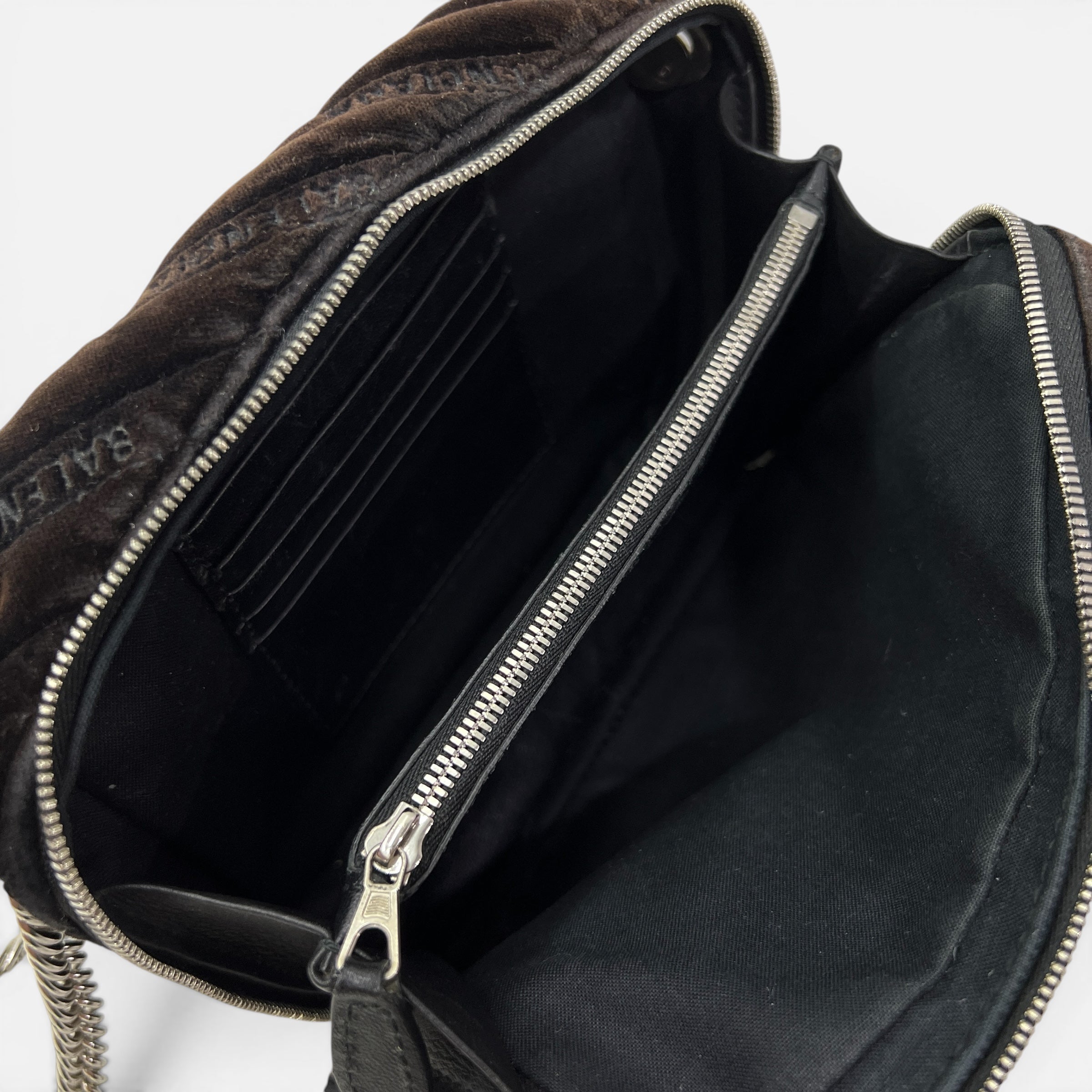 BB Reporter tracolla in velluto