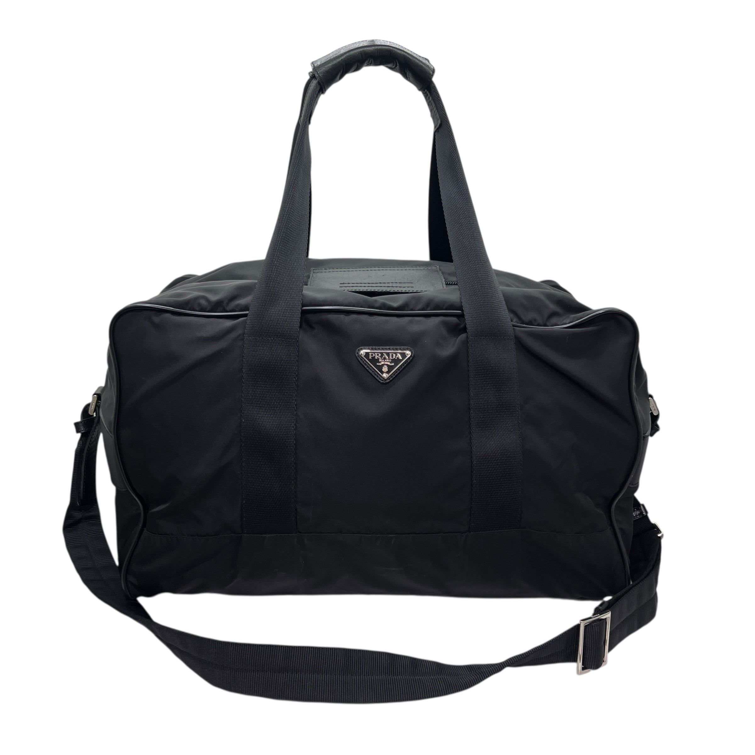 Borsa da viaggio nylon e Saffiano (cabinabile)