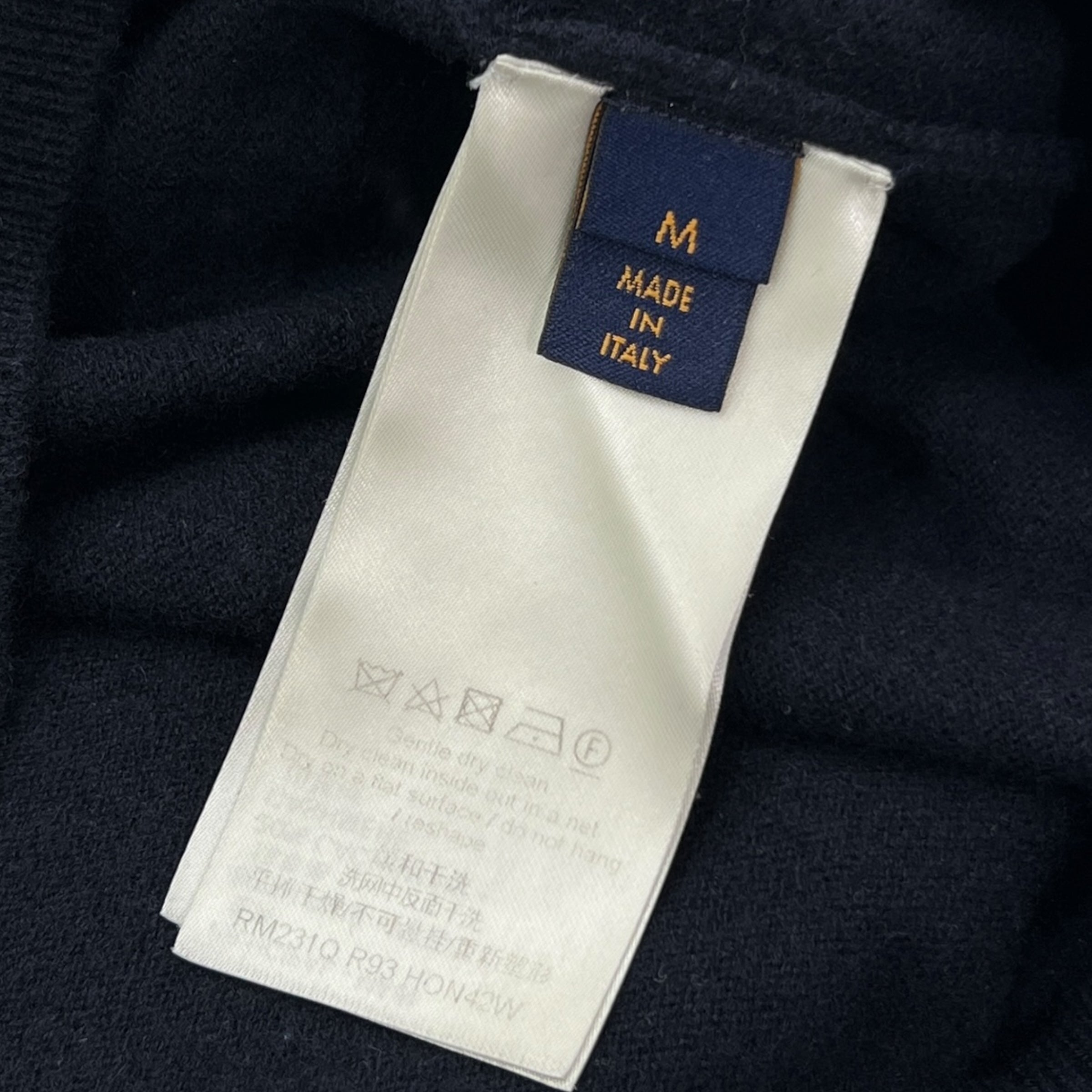 Maglione girocollo con motivo Monogram