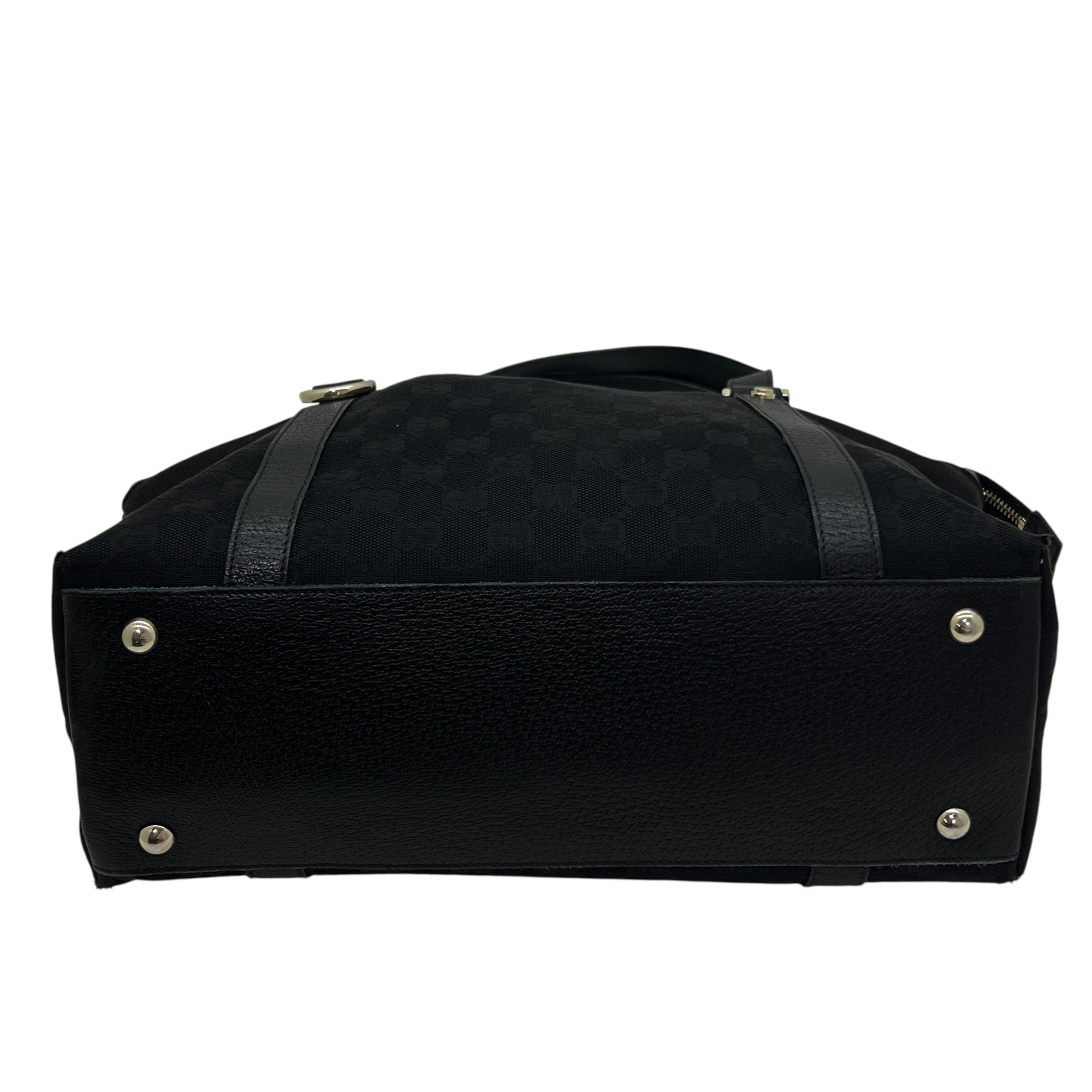 Borsa a spalla in tessuto GG e pelle