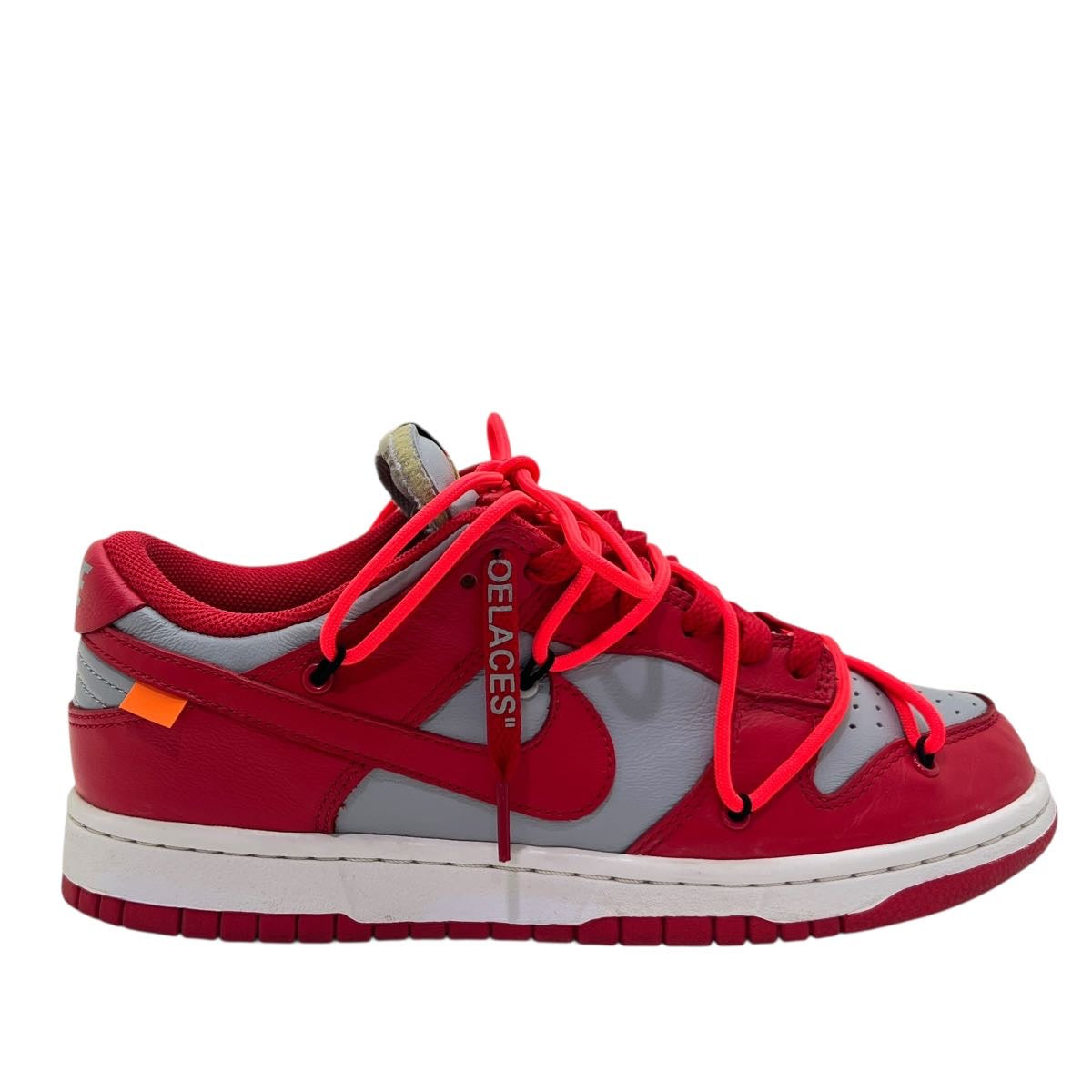 DUNK LOW X OFF-WHITE UNIVERSITY RED TG 40