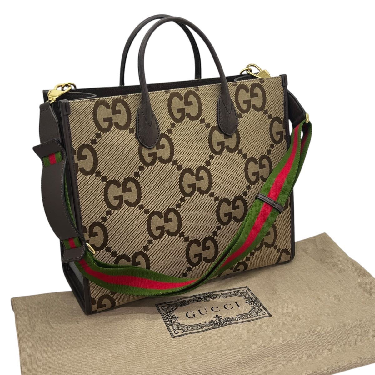GUCCI BORSA SHOPPING GRANDE JUMBO GG