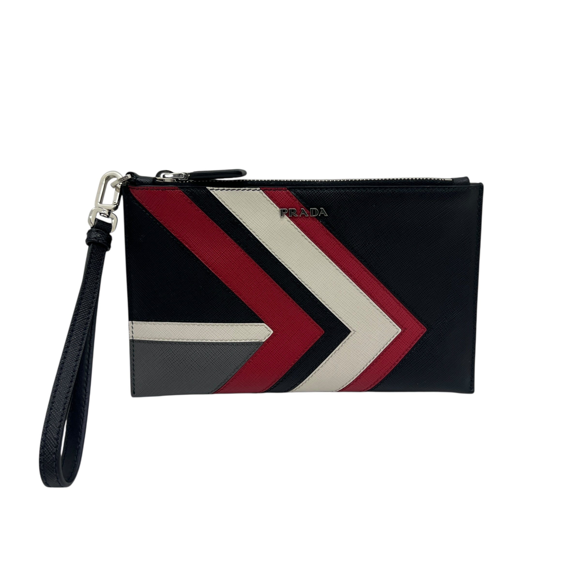 Clutch in Saffiano