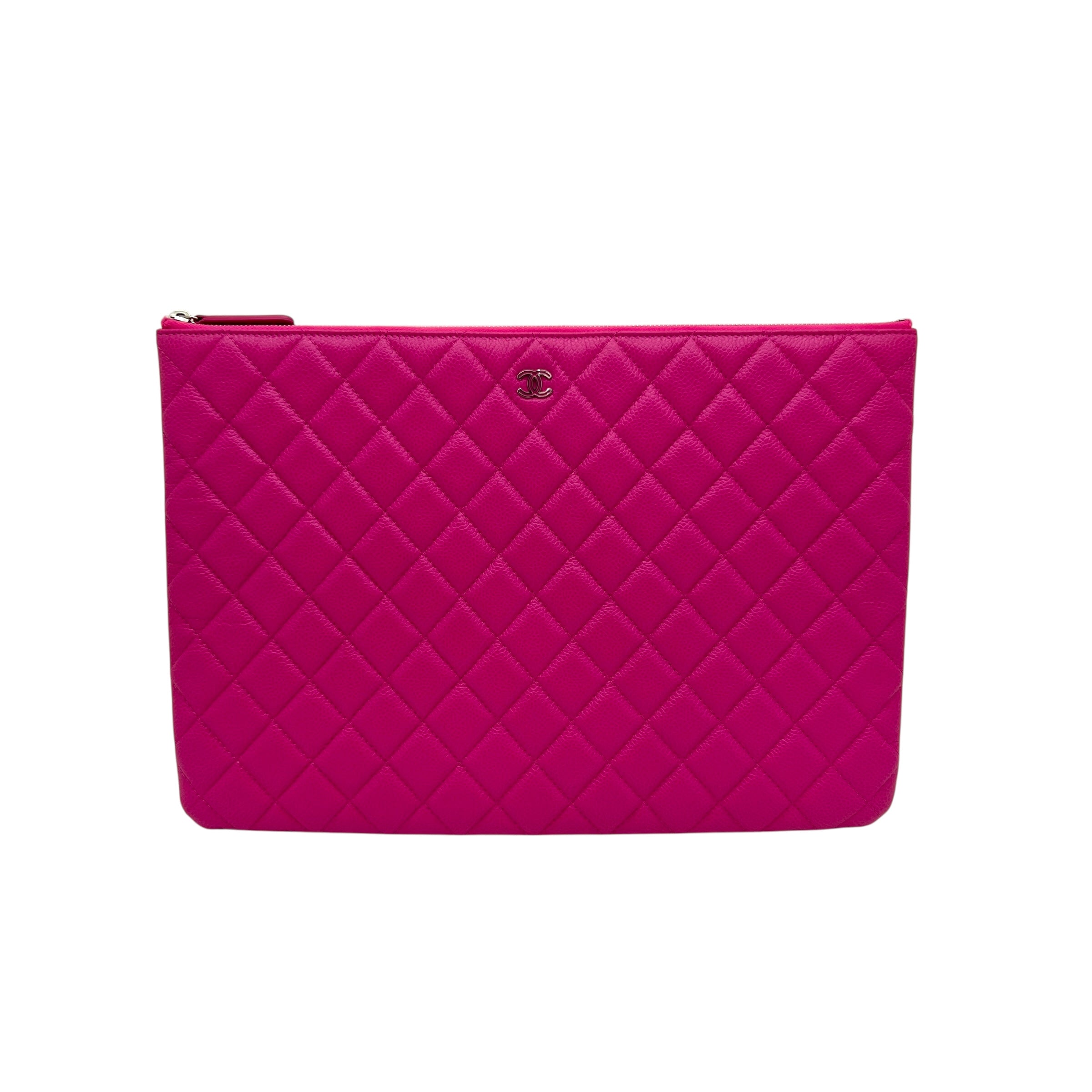 CHANEL POCHETTE GRANDE FUCSIA