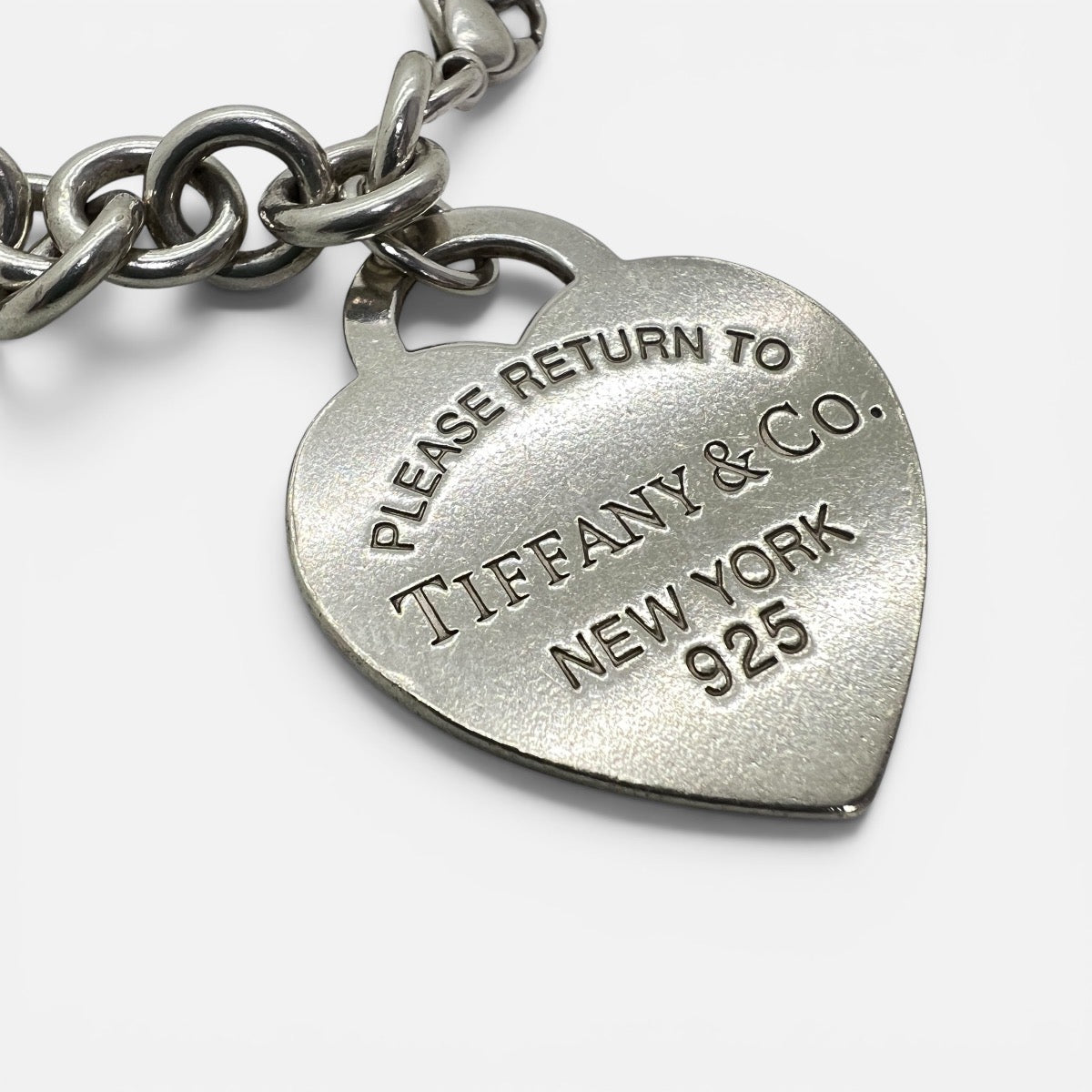 Bracciale con ciondoo Heart Tag grande