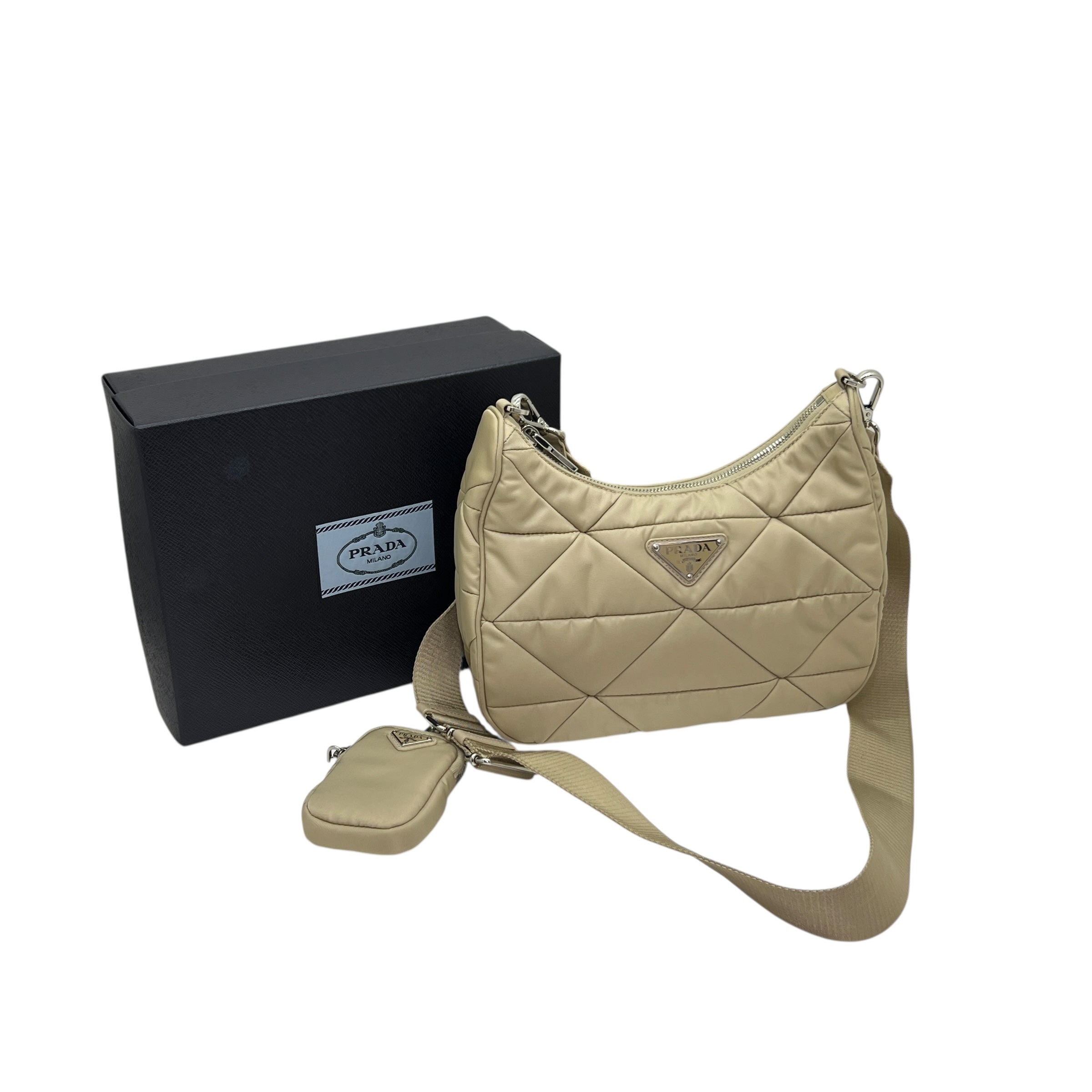 Prada borsa in Re-Nylon imbottito