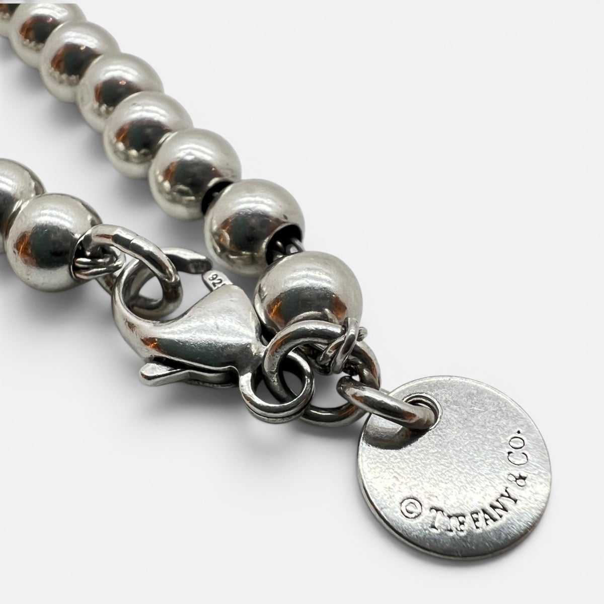 Bracciale Bead Heart Tag Tiffany Blue