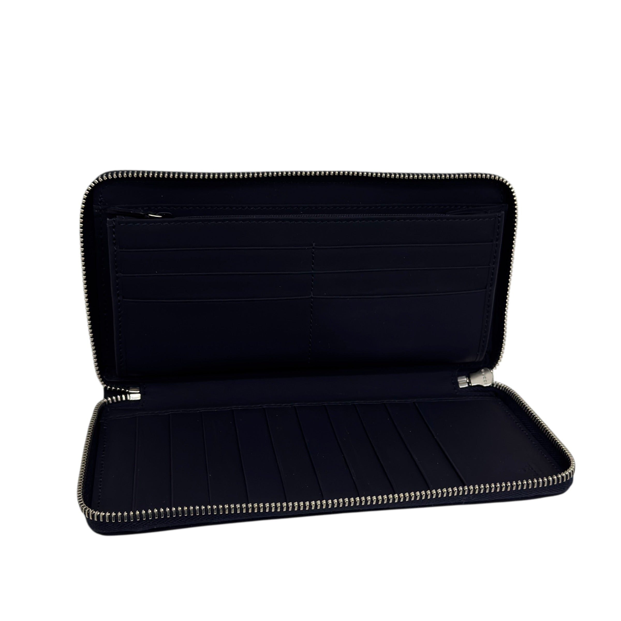 Portafoglio in pelle gommata