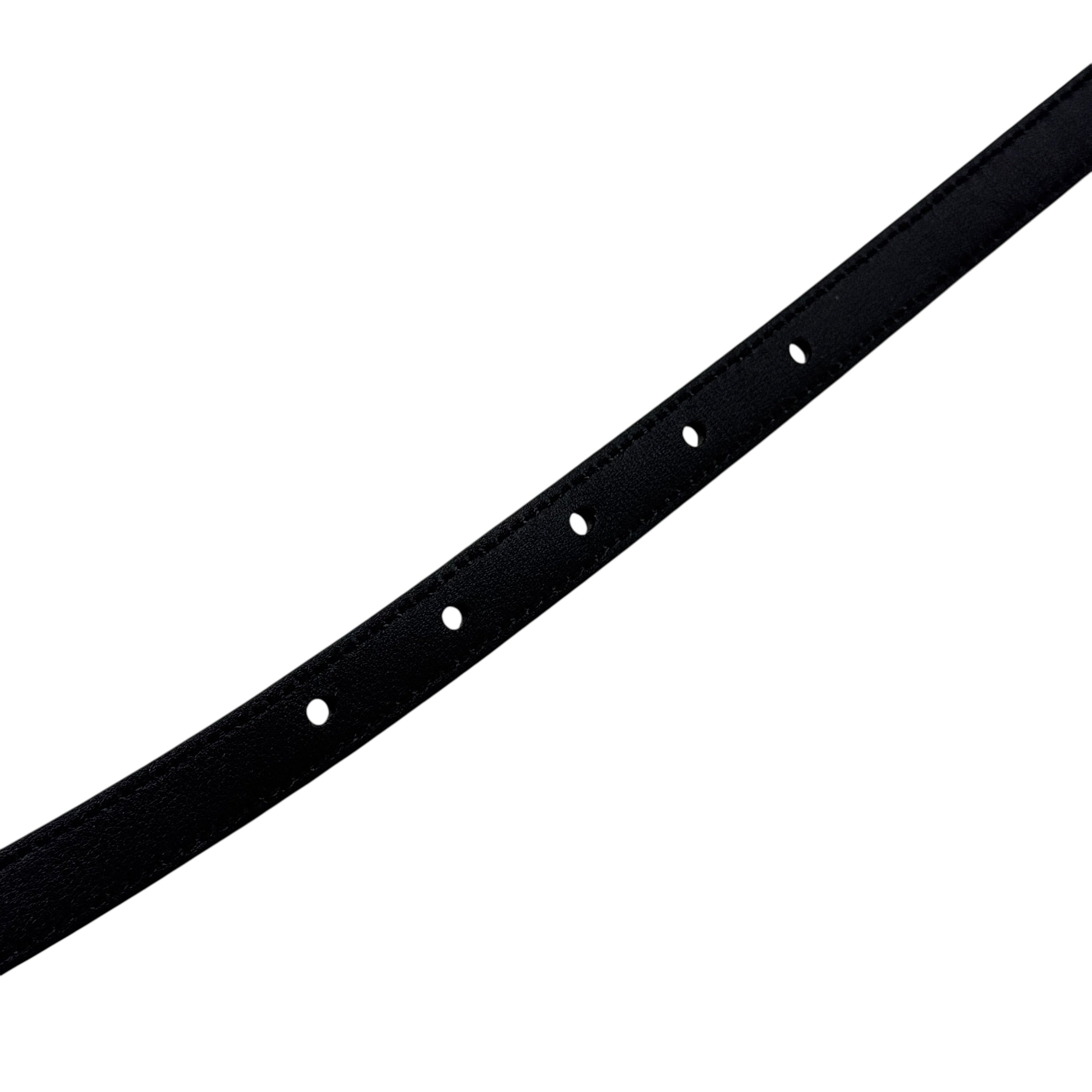 Cintura sottile in pitone taglia 85