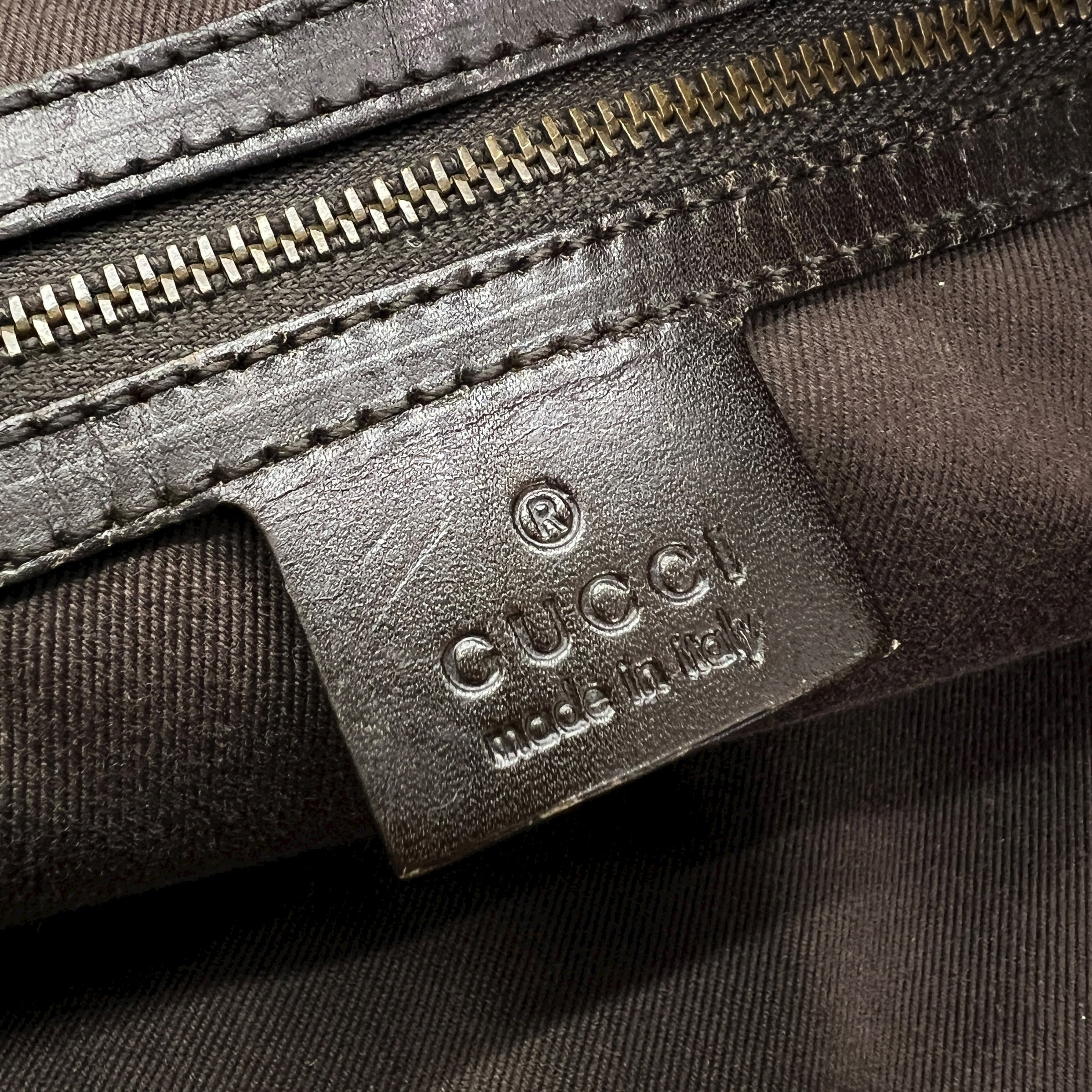 Tracolla in tessuto e pelle