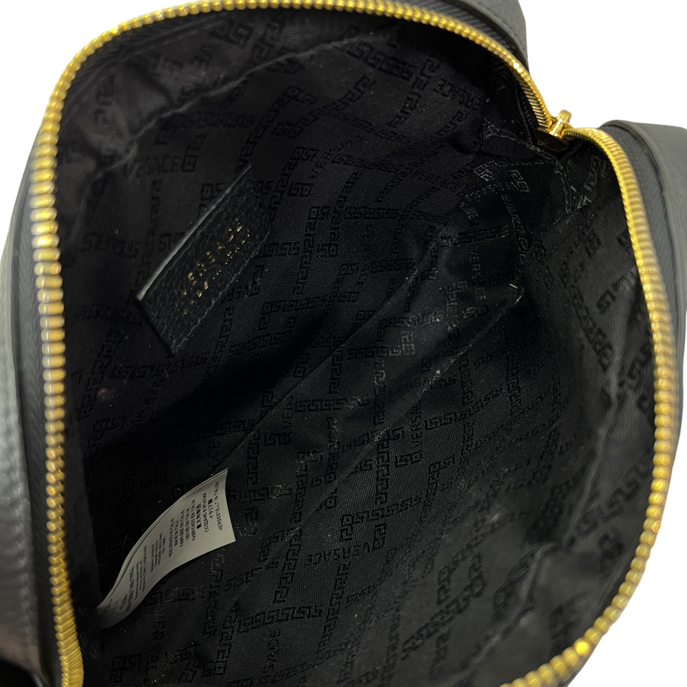 VERSACE MEDUSA MARSUPIO IN PELLE