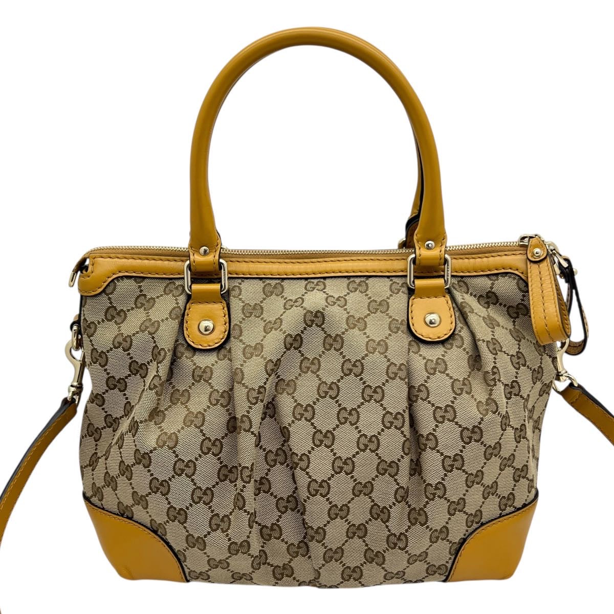 GUCCI BORSA SUKEY IN TESSUTO GG E PELLE