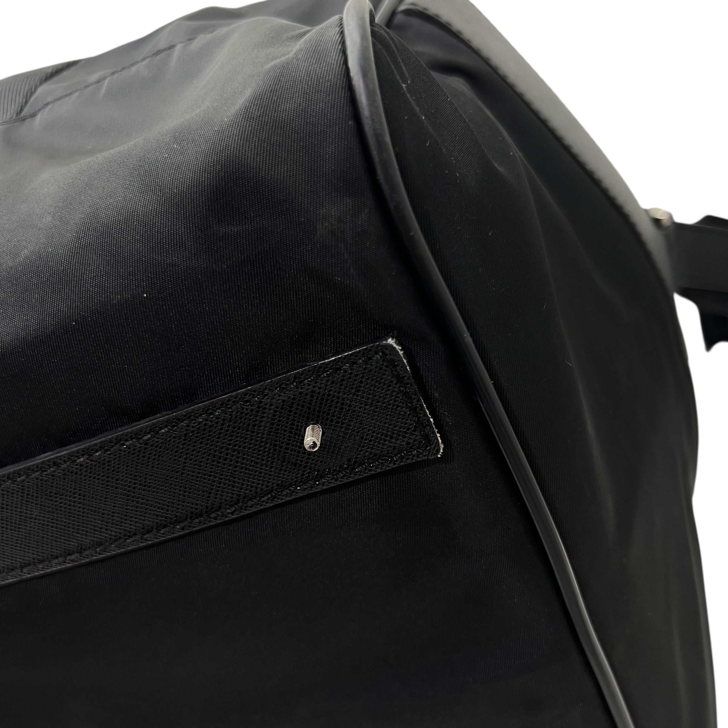 Borsa da viaggio nylon e Saffiano (cabinabile)