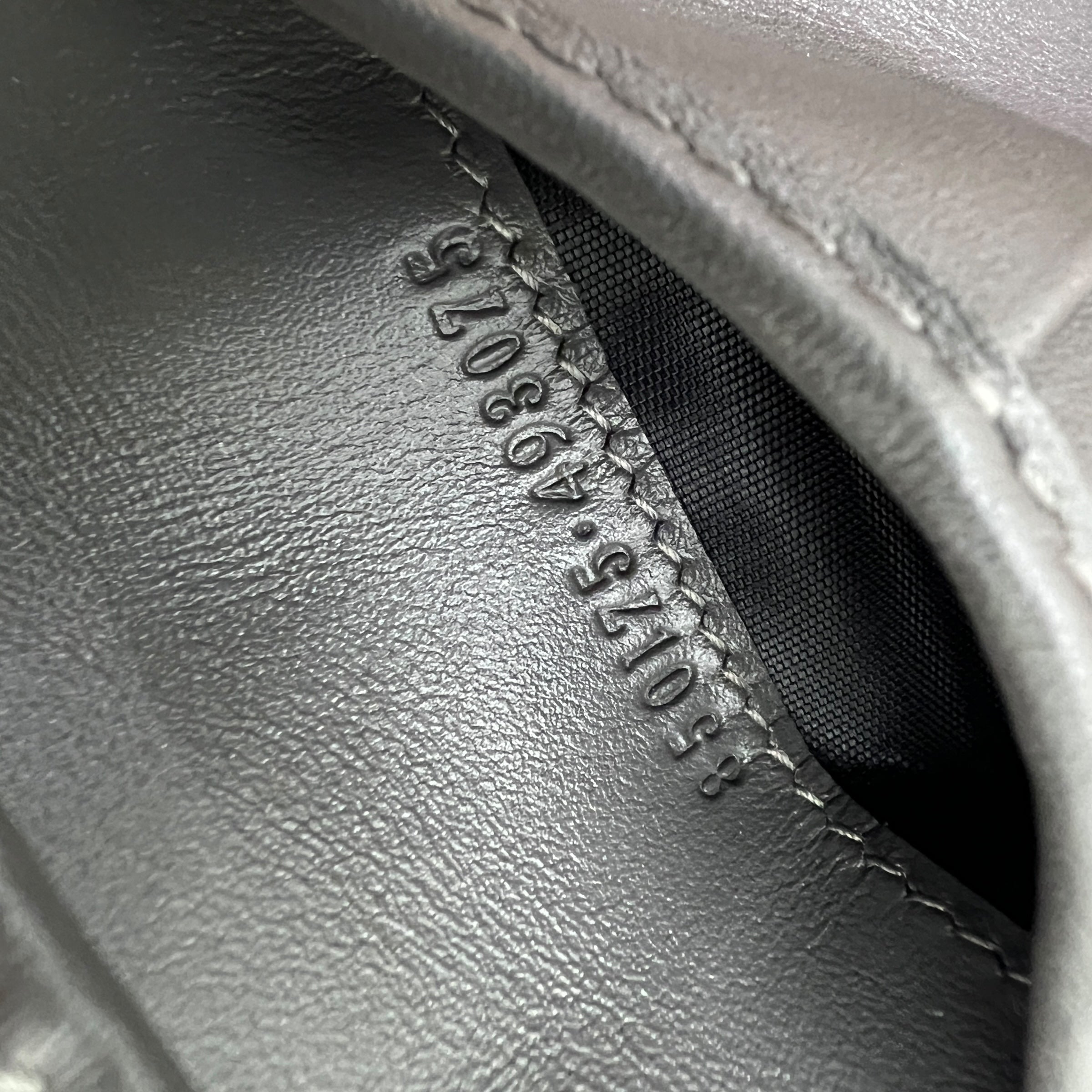 Portafoglio Bi-Fold GG Emblem grigio