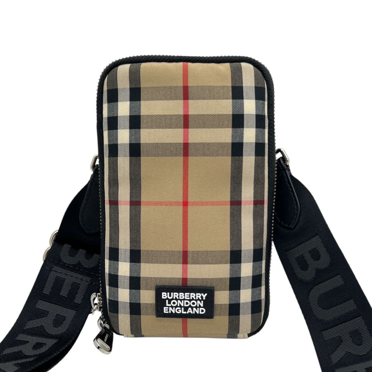 BURBERRY POUCH PER TELEFONO CON TRACOLLA