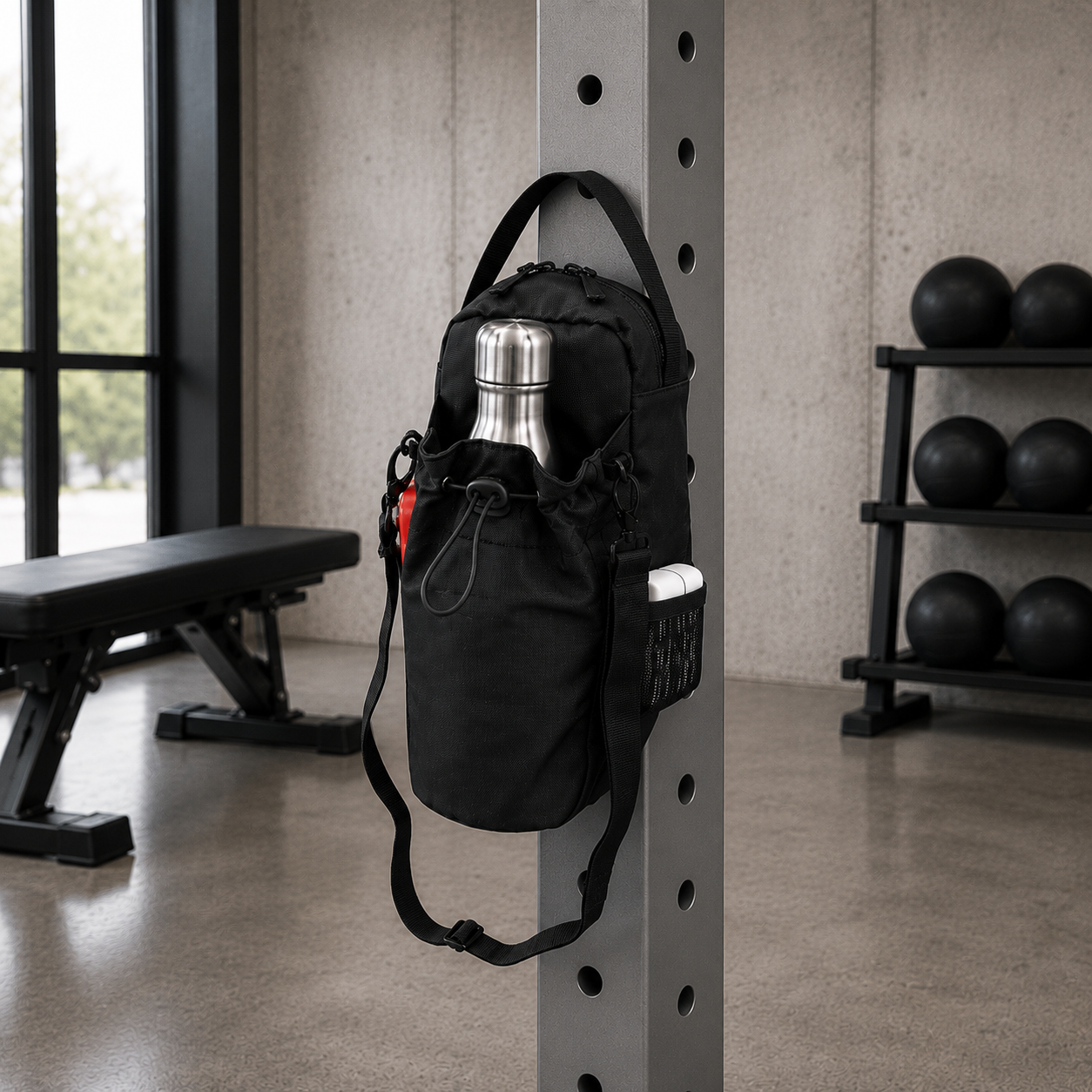 Borsa magnetica da palestra - Fitness organizer