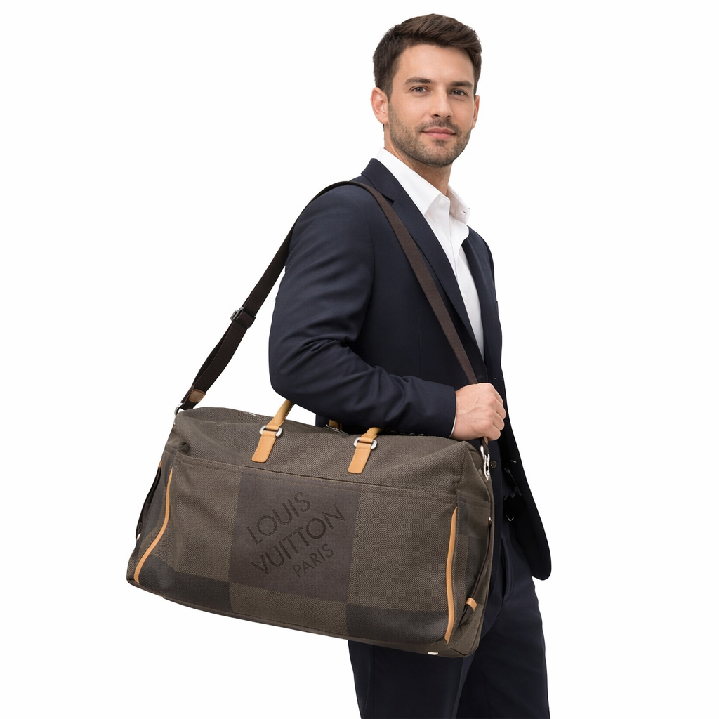 LV Damier Geant Souverain borsa da viaggio (cabinabile)