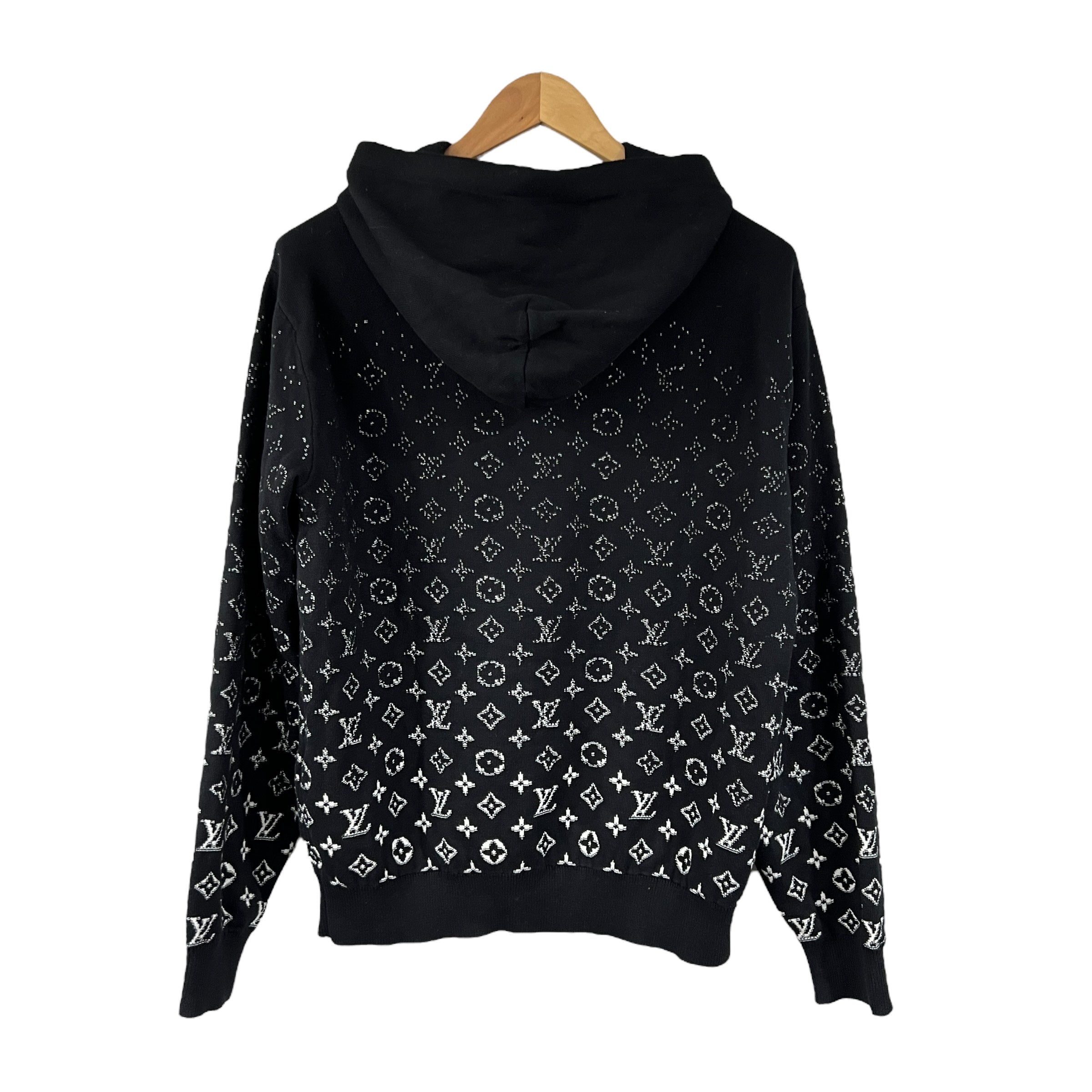 Felpa Gradient in cotone con cappuccio Tg. S