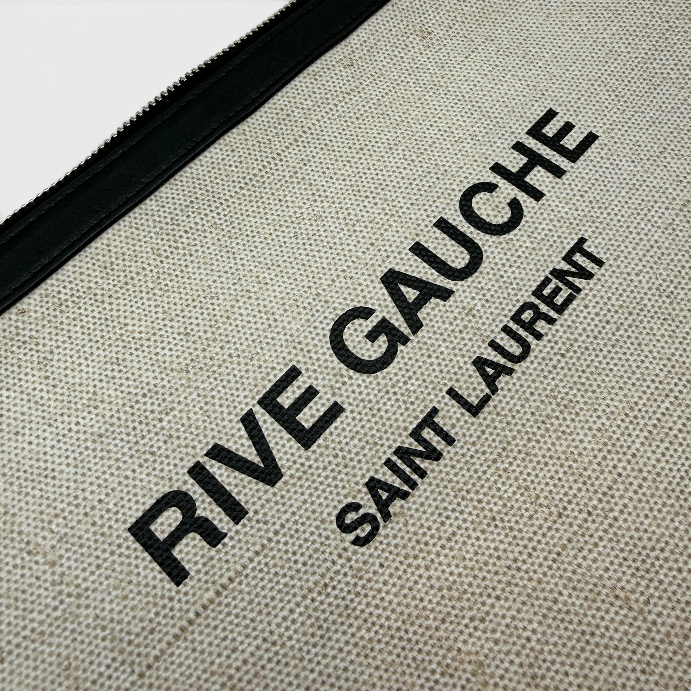 Pochette “Rive Gauche” in tela