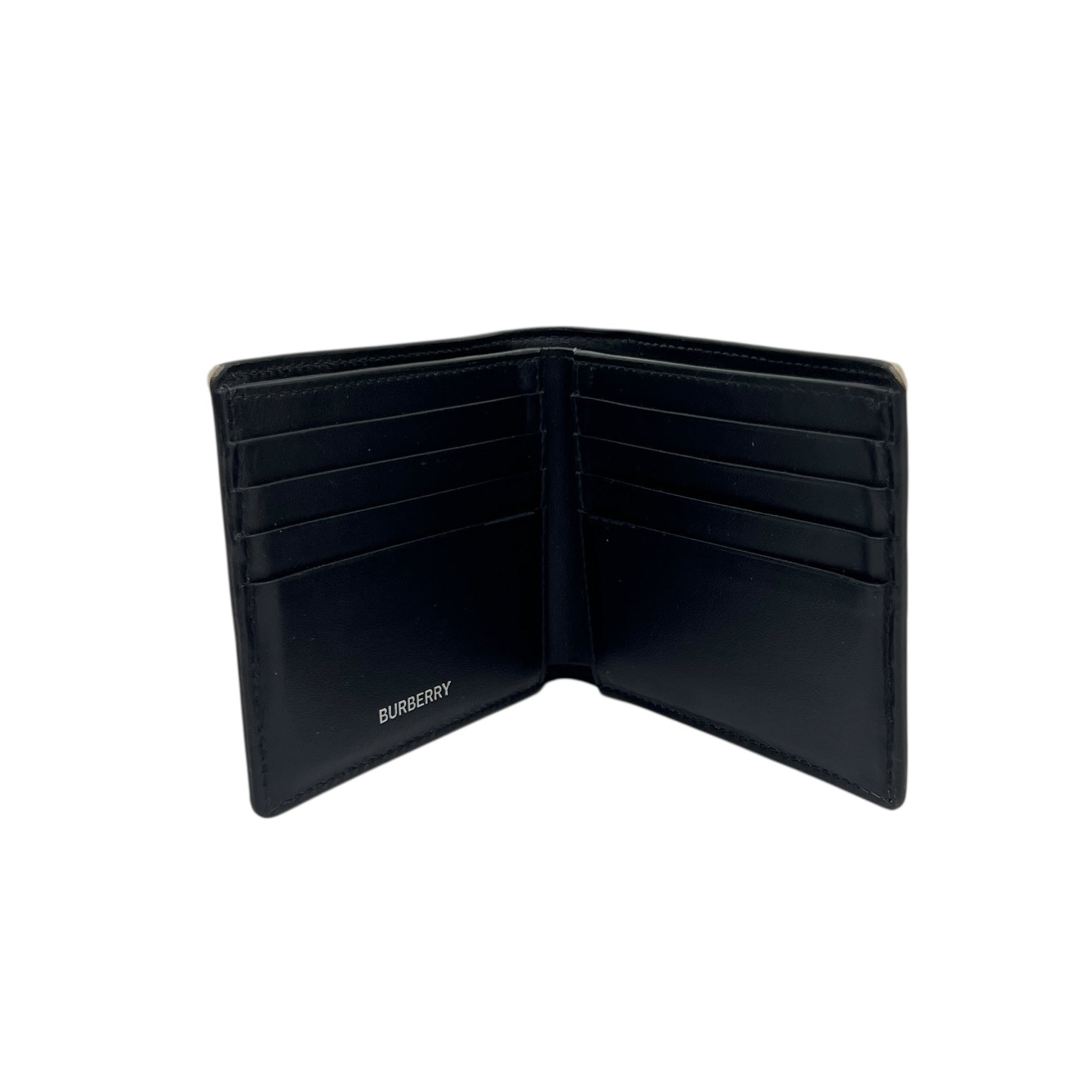 Portafoglio a libro Check sottile