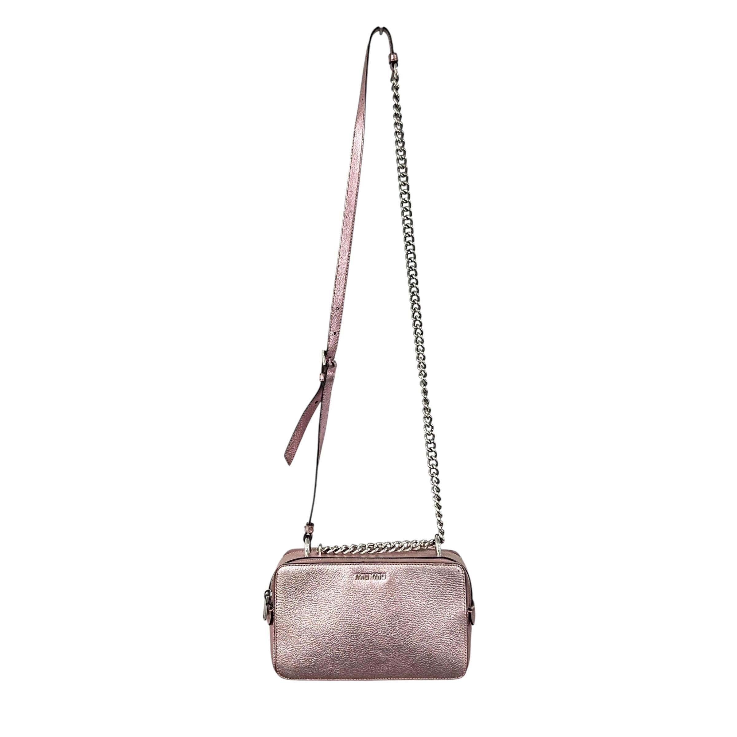 Miu Miu camera bag in pelle
