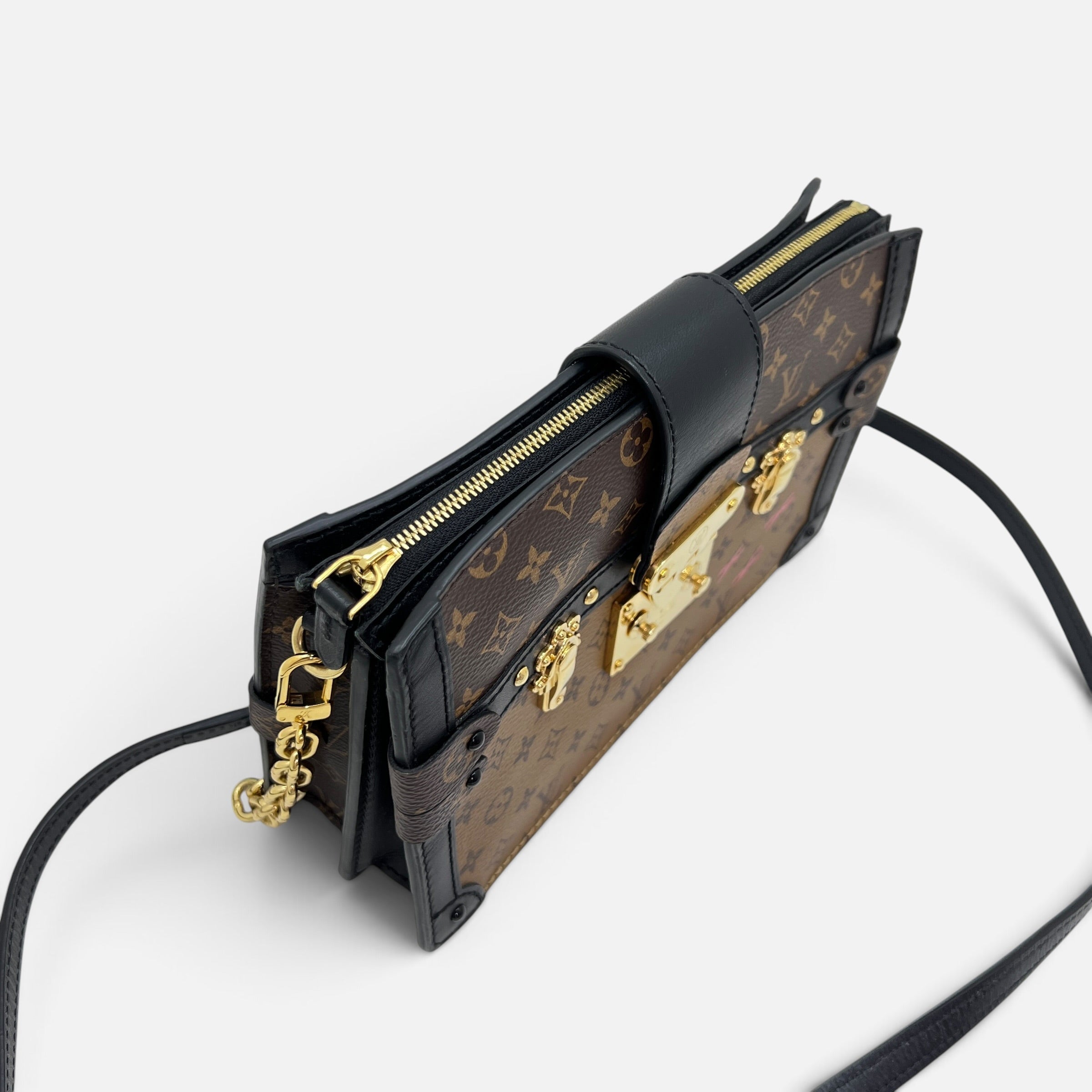 Borsa Trunk Clutch Monogram reverse