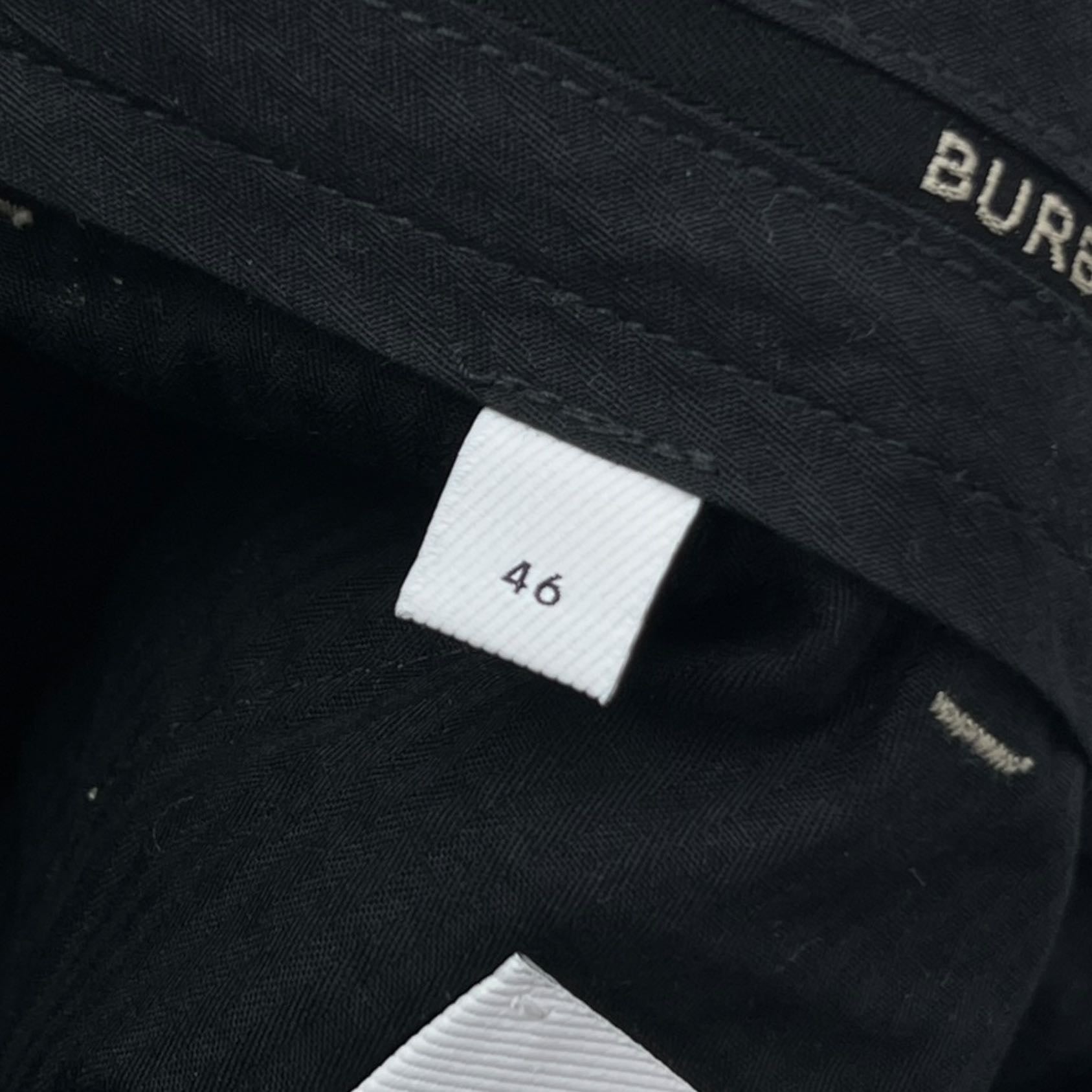 Burberry pantaloni in cotone tg 46