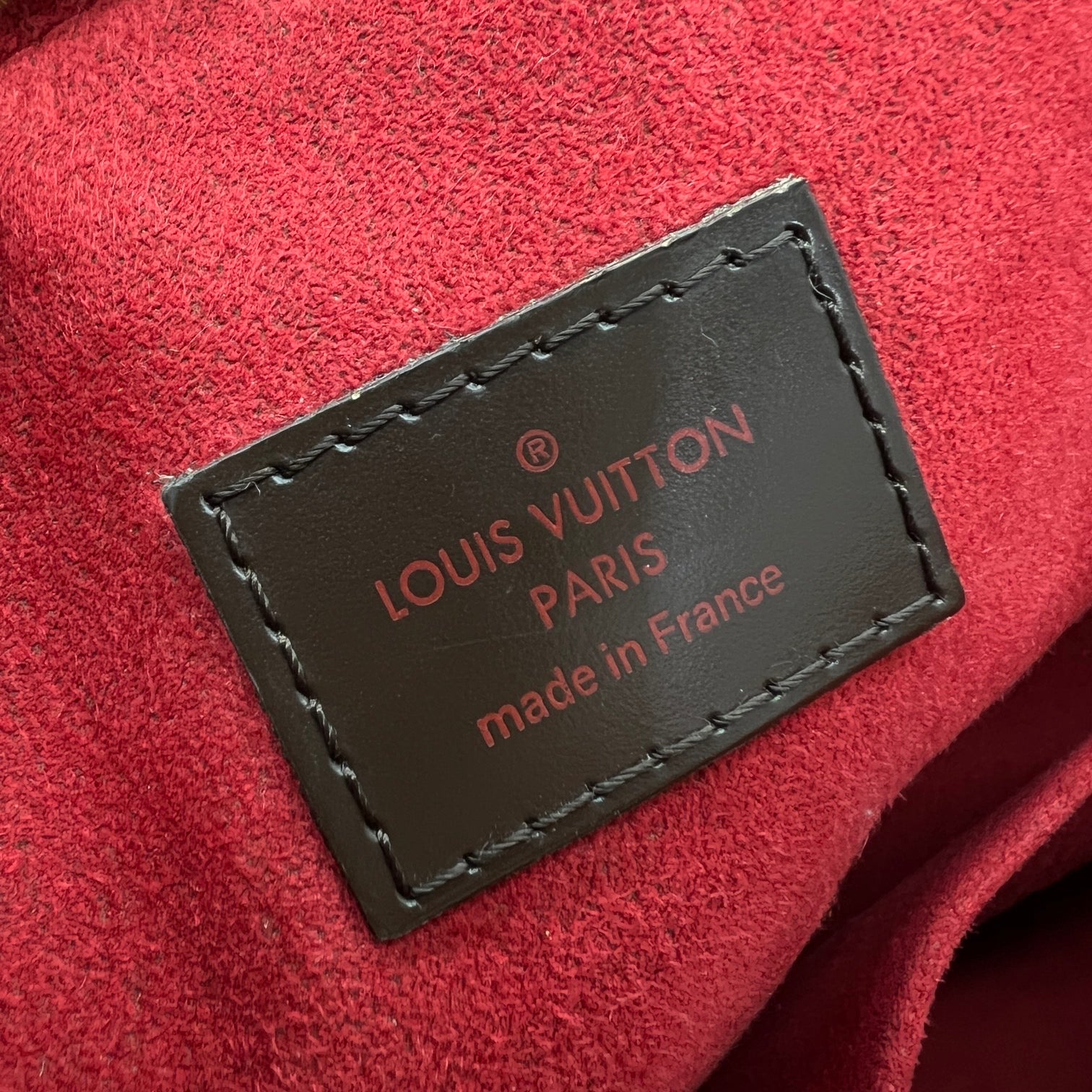 LOUIS VUITTON TREVI GM DAMIER EBENE BORSA A SPALLA